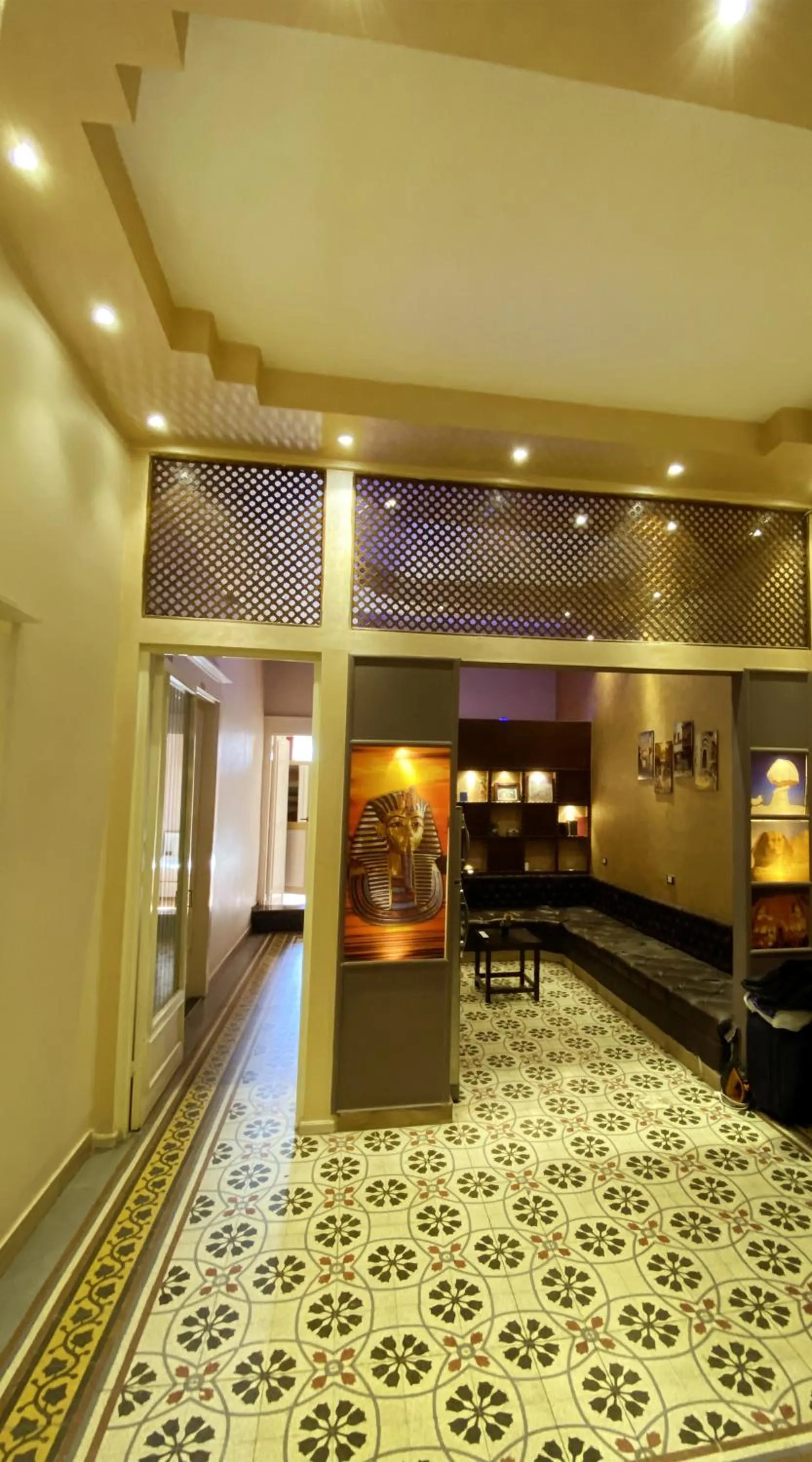 Lobby or reception in Nour Hostel