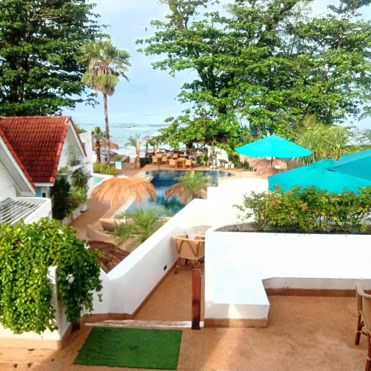 Balcony/Terrace in Ocean Breeze Resort Khaolak