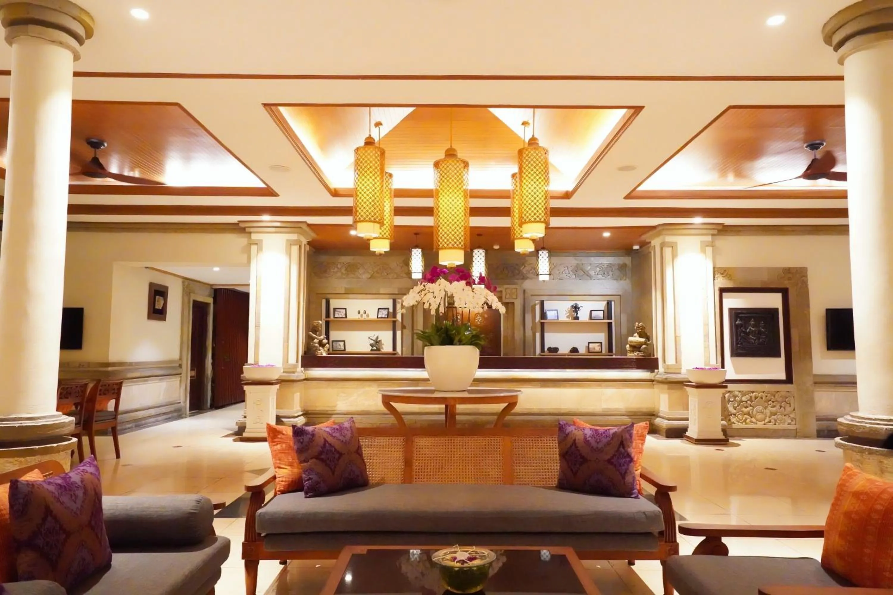 Lobby or reception in Kuta Seaview Beach Resort