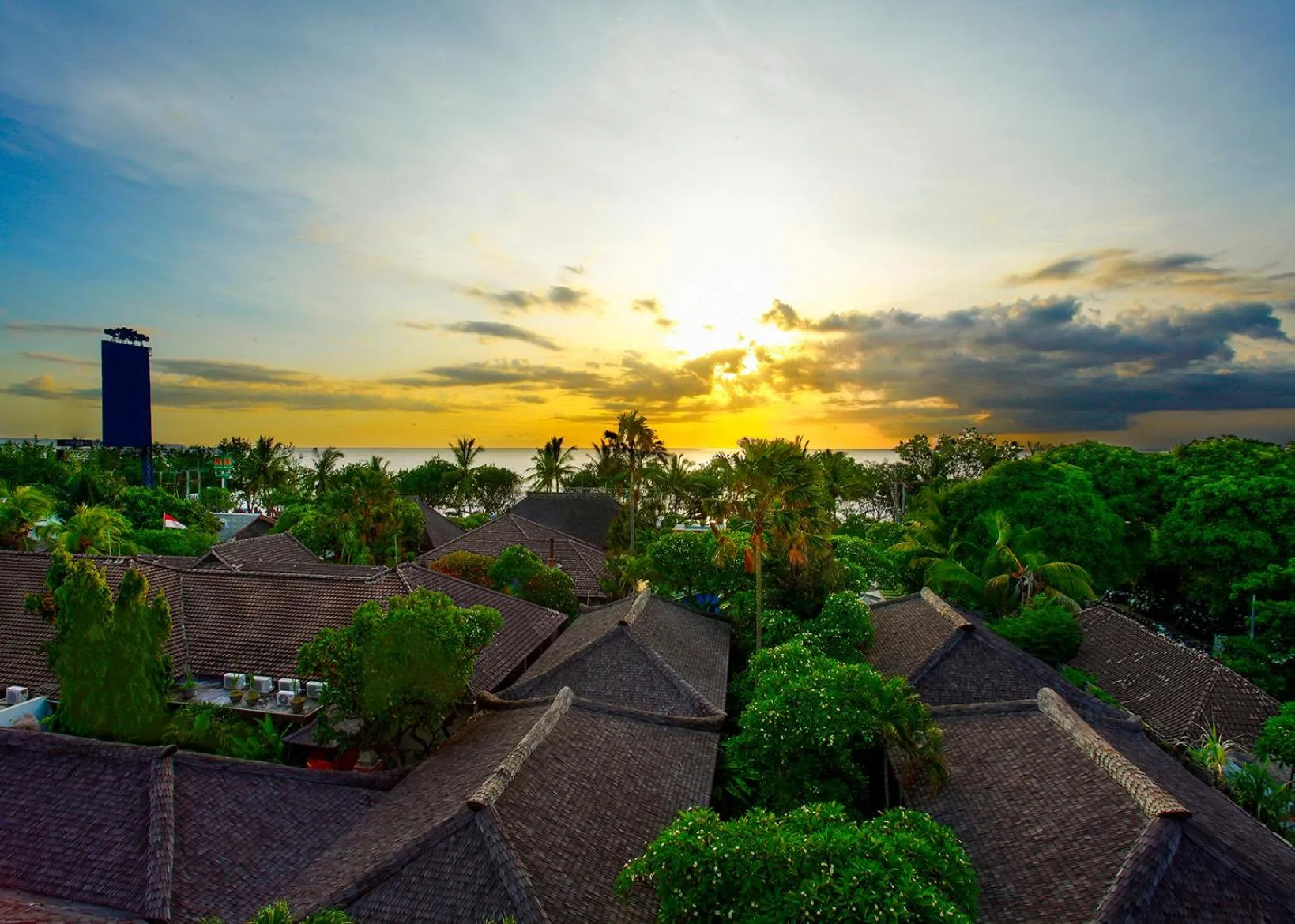 Bird's eye view in Kuta Seaview Beach Resort