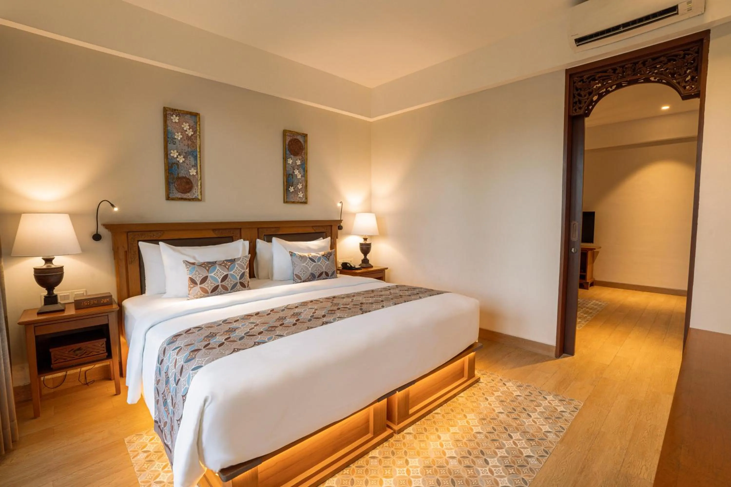 Bed in Kuta Seaview Beach Resort