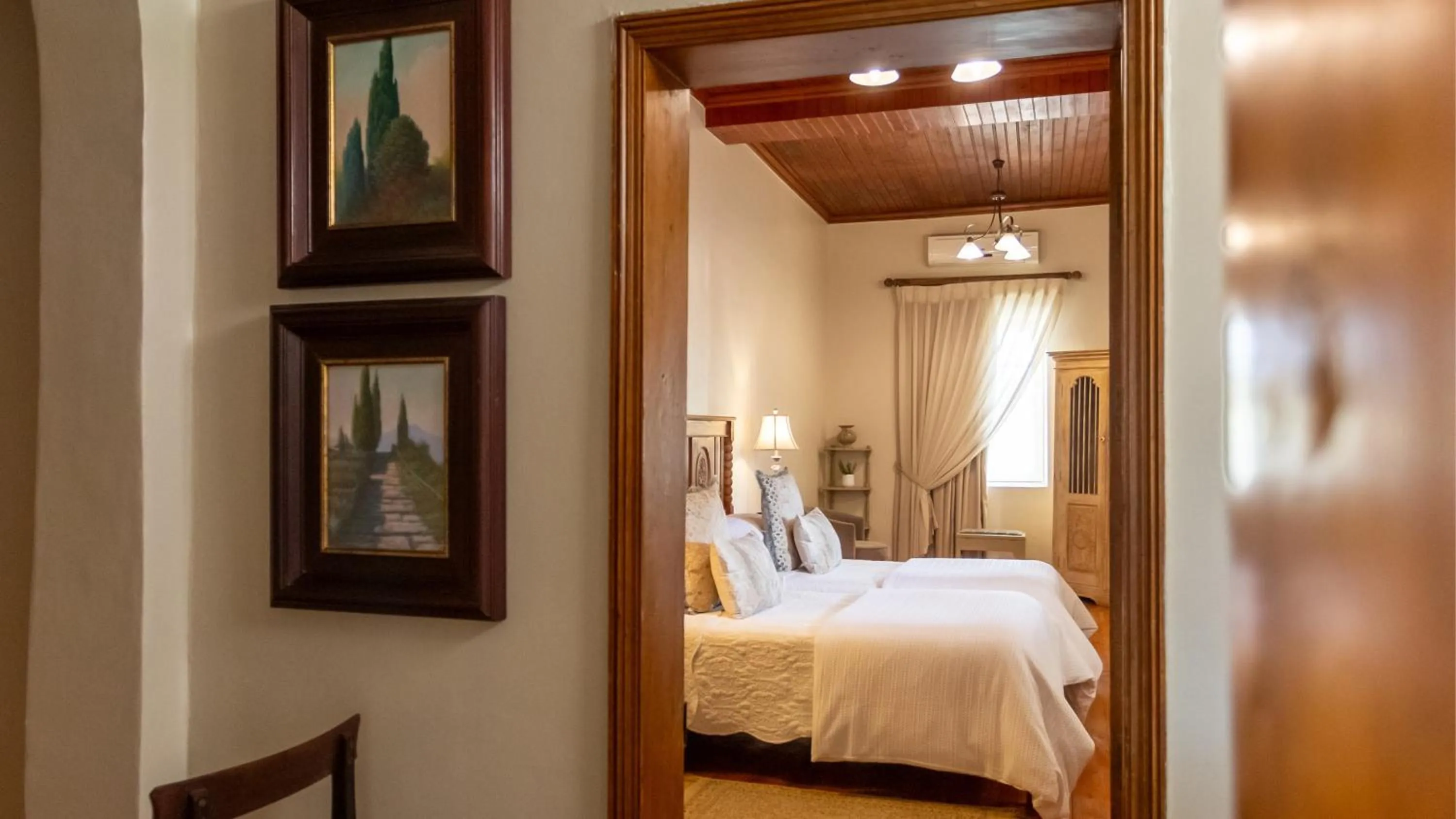 Decorative detail, Bed in La Plume Boutique Hotel & Spa