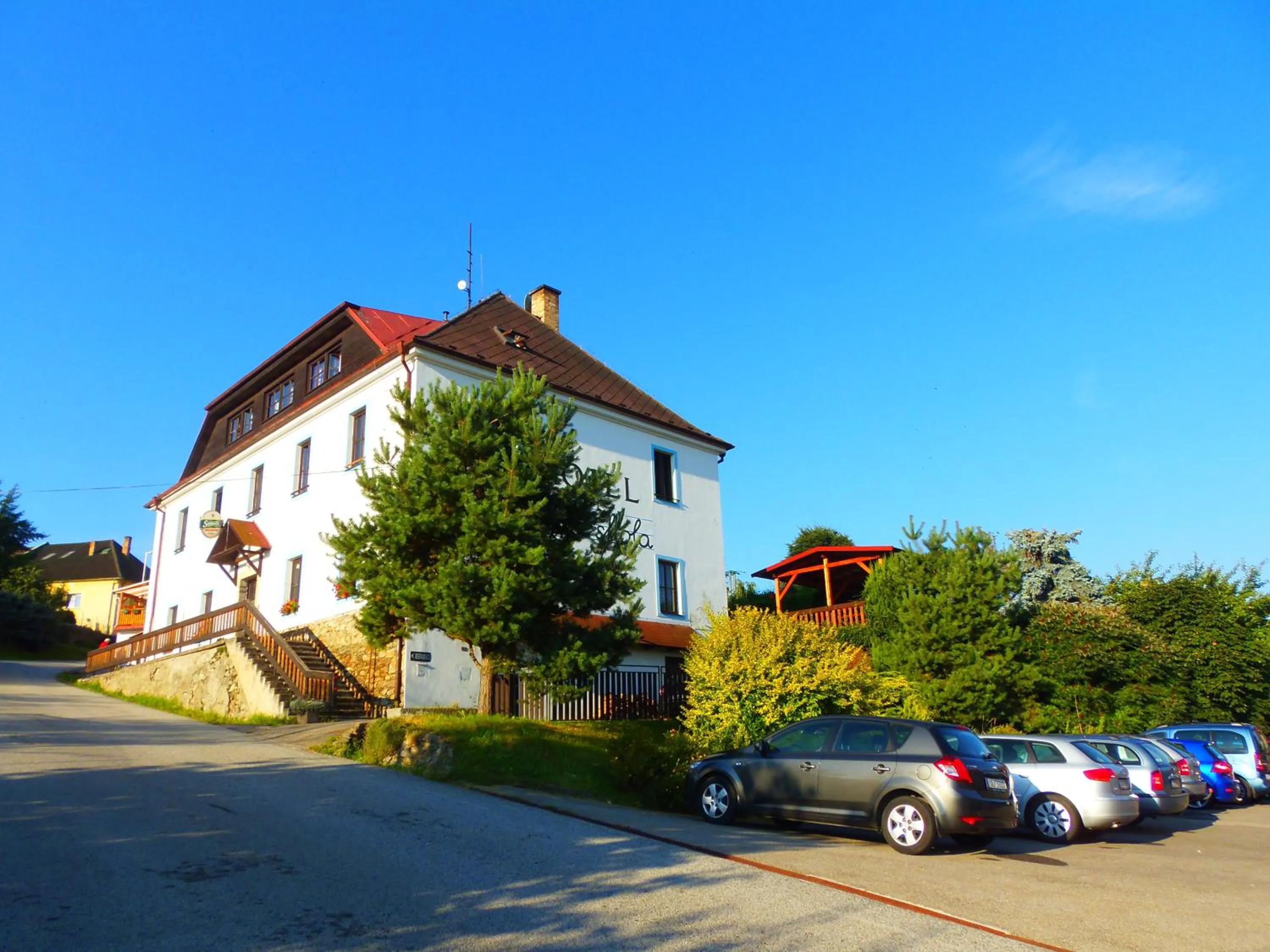 Property building in Hotel Stará škola na Šumavě