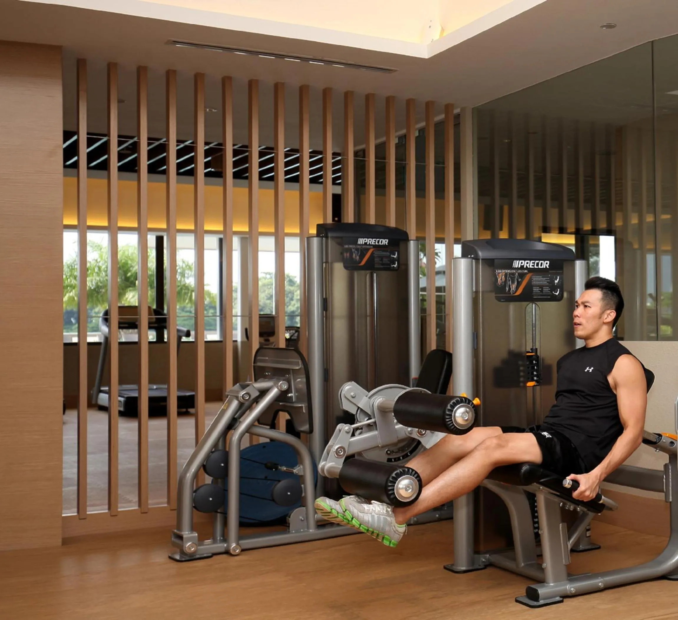 Fitness centre/facilities in PARKROYAL Serviced Suites Singapore