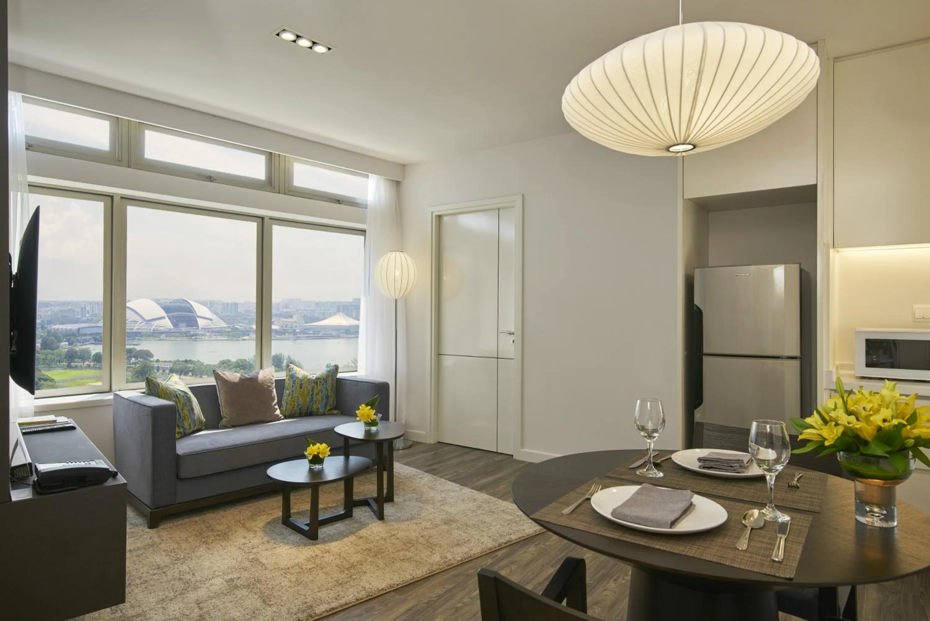 Natural landscape in PARKROYAL Serviced Suites Singapore