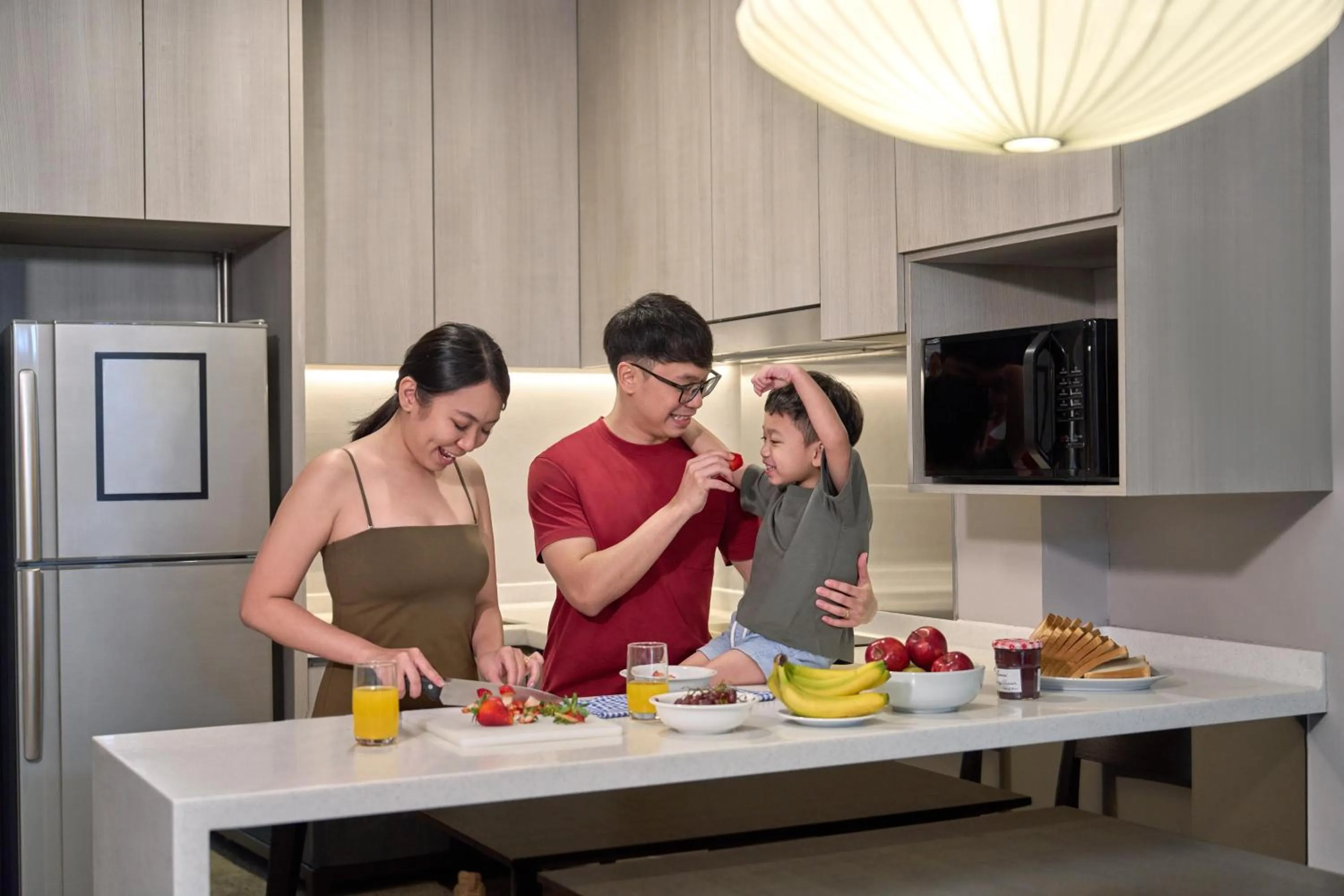 People in PARKROYAL Serviced Suites Singapore