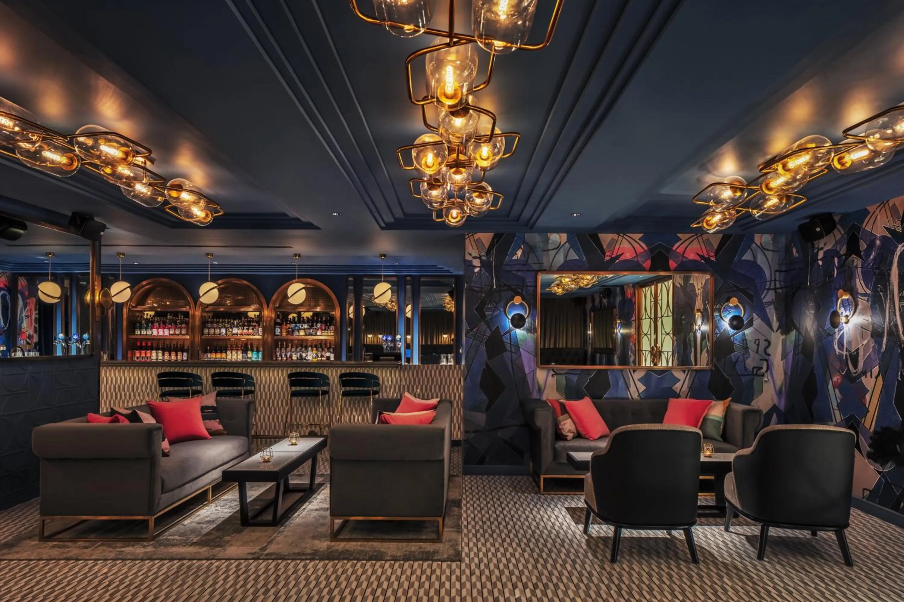 Lounge or bar in PARKROYAL Serviced Suites Singapore