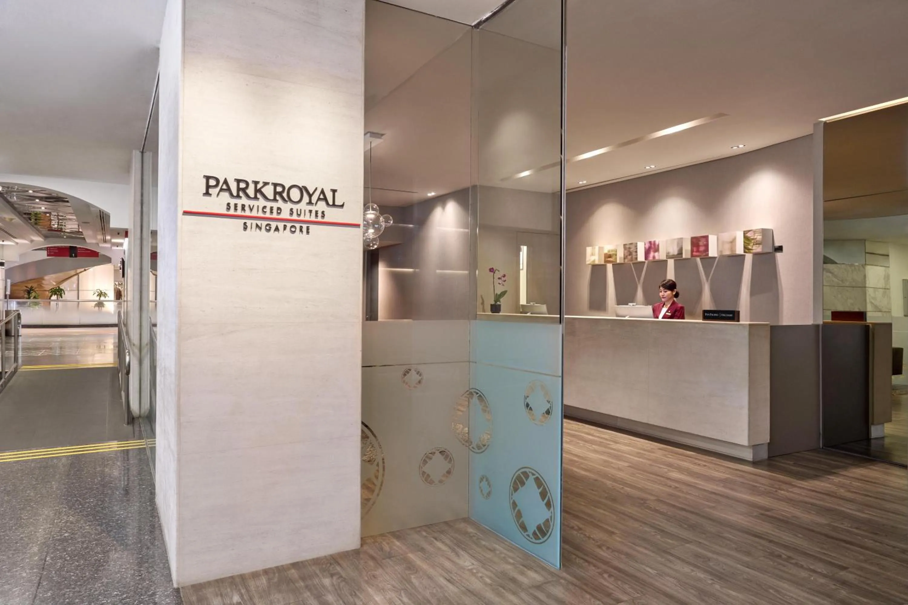 Property logo or sign in PARKROYAL Serviced Suites Singapore