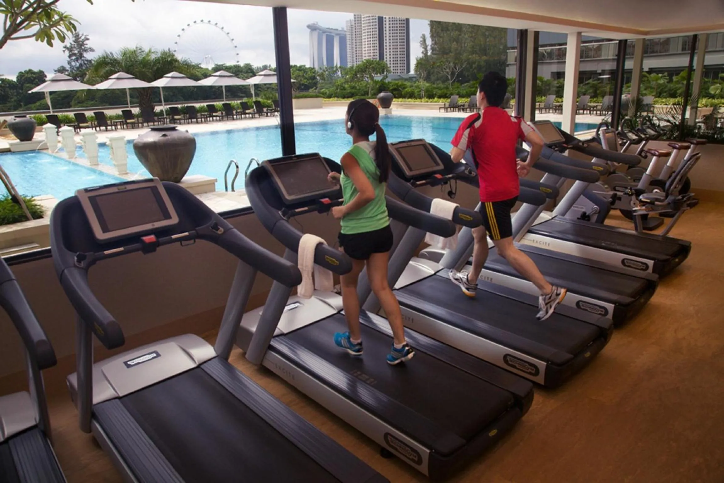 Fitness centre/facilities in PARKROYAL Serviced Suites Singapore