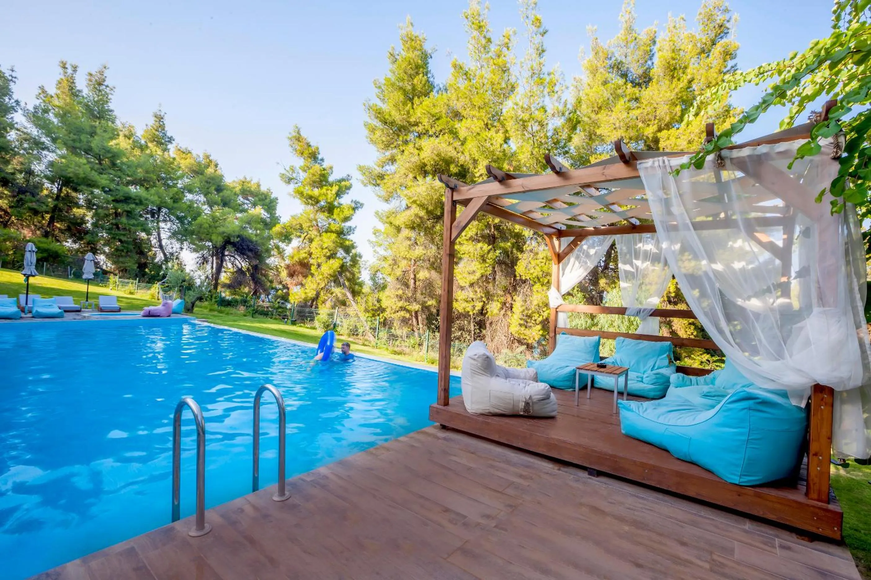 Swimming pool in Avatel Eco Lodge