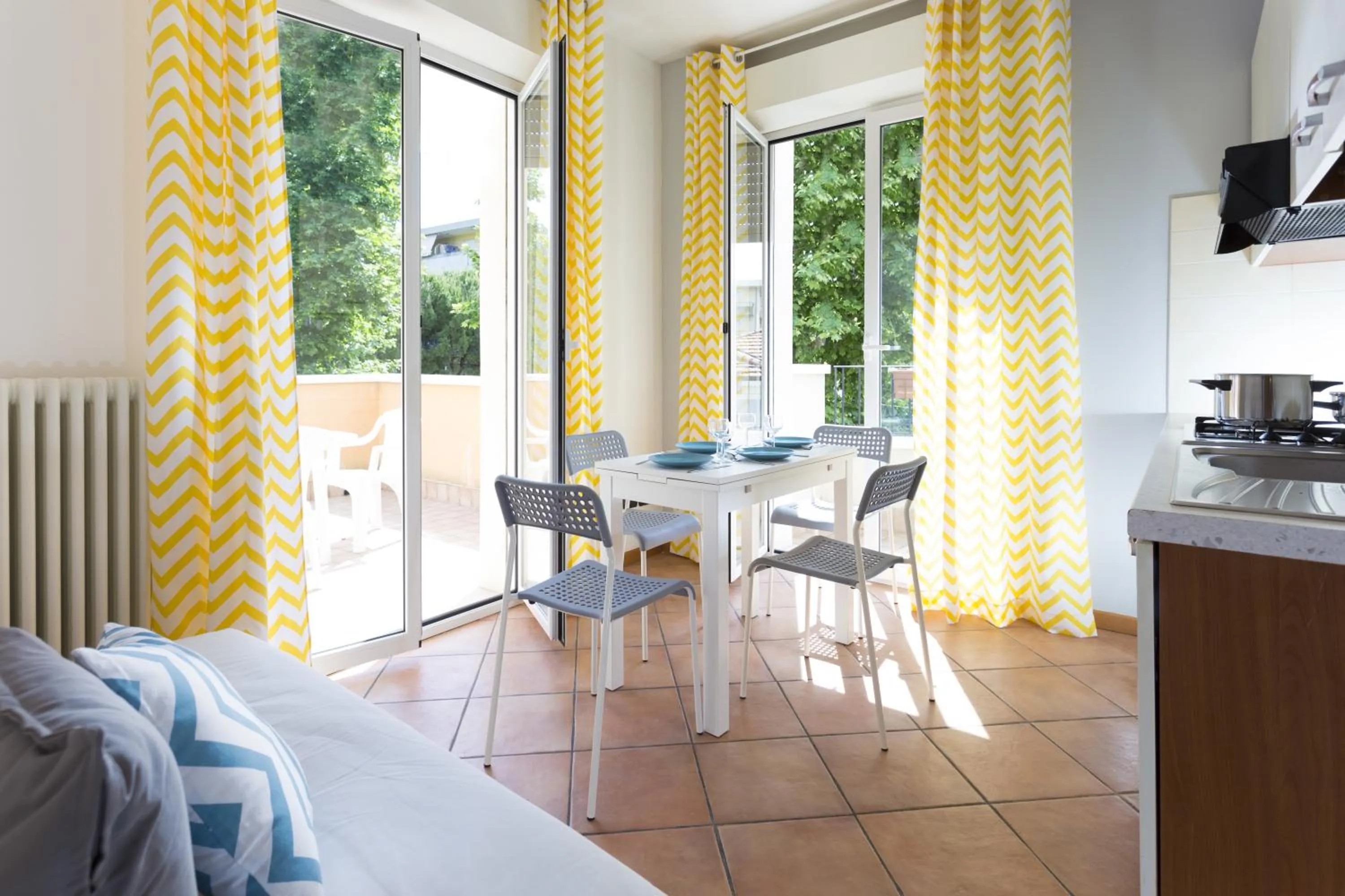 Dining area in Residence Del Sole