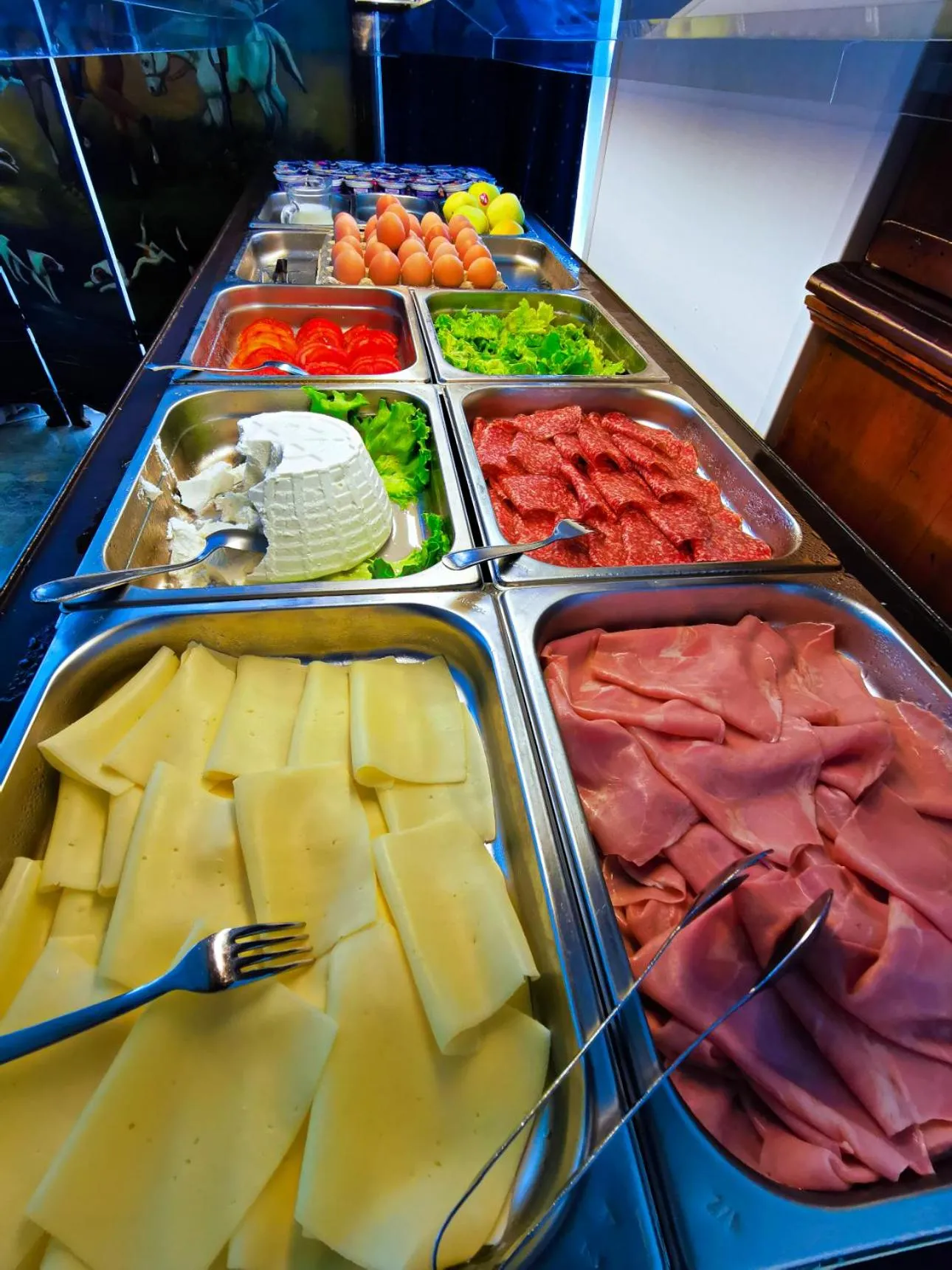 Food and drinks in Hotel Arabesco