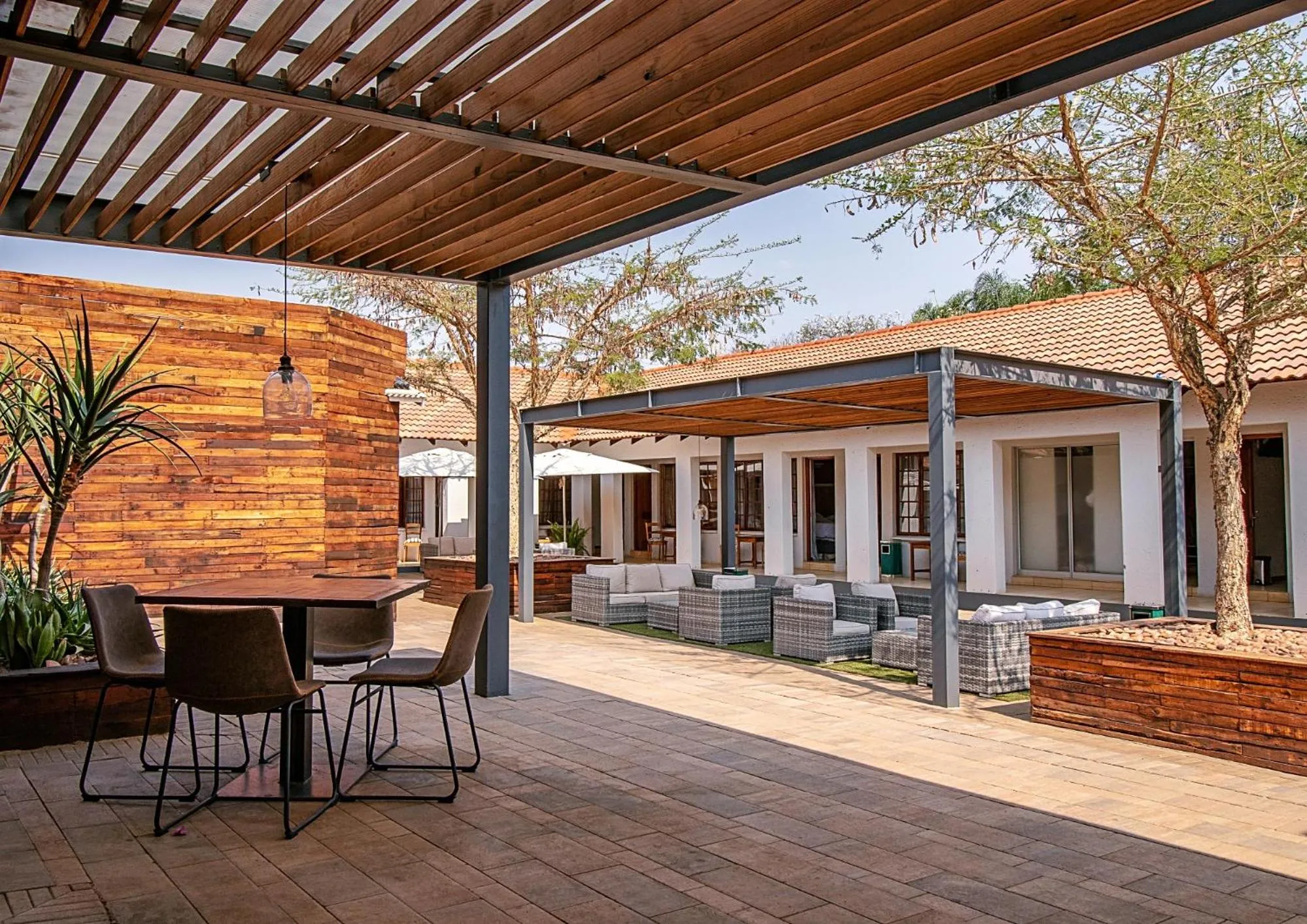 Patio in The Doors Inn