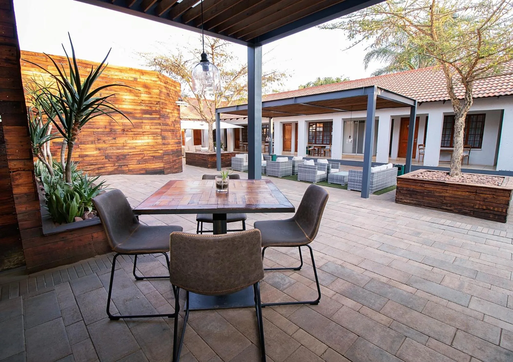 Patio in The Doors Inn