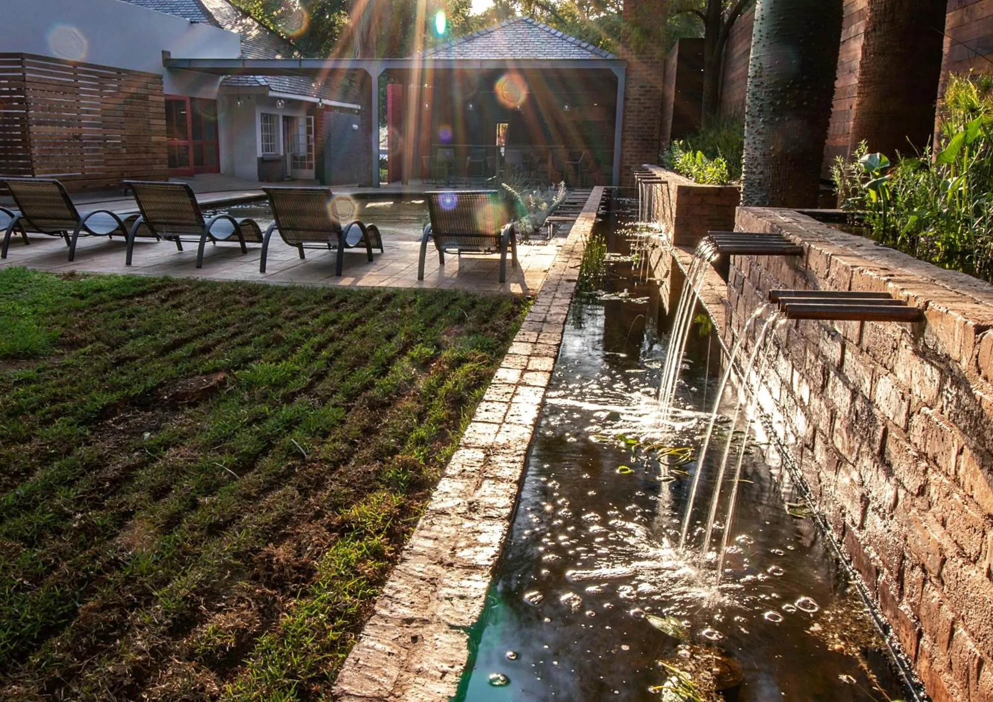 Swimming pool in The Doors Inn