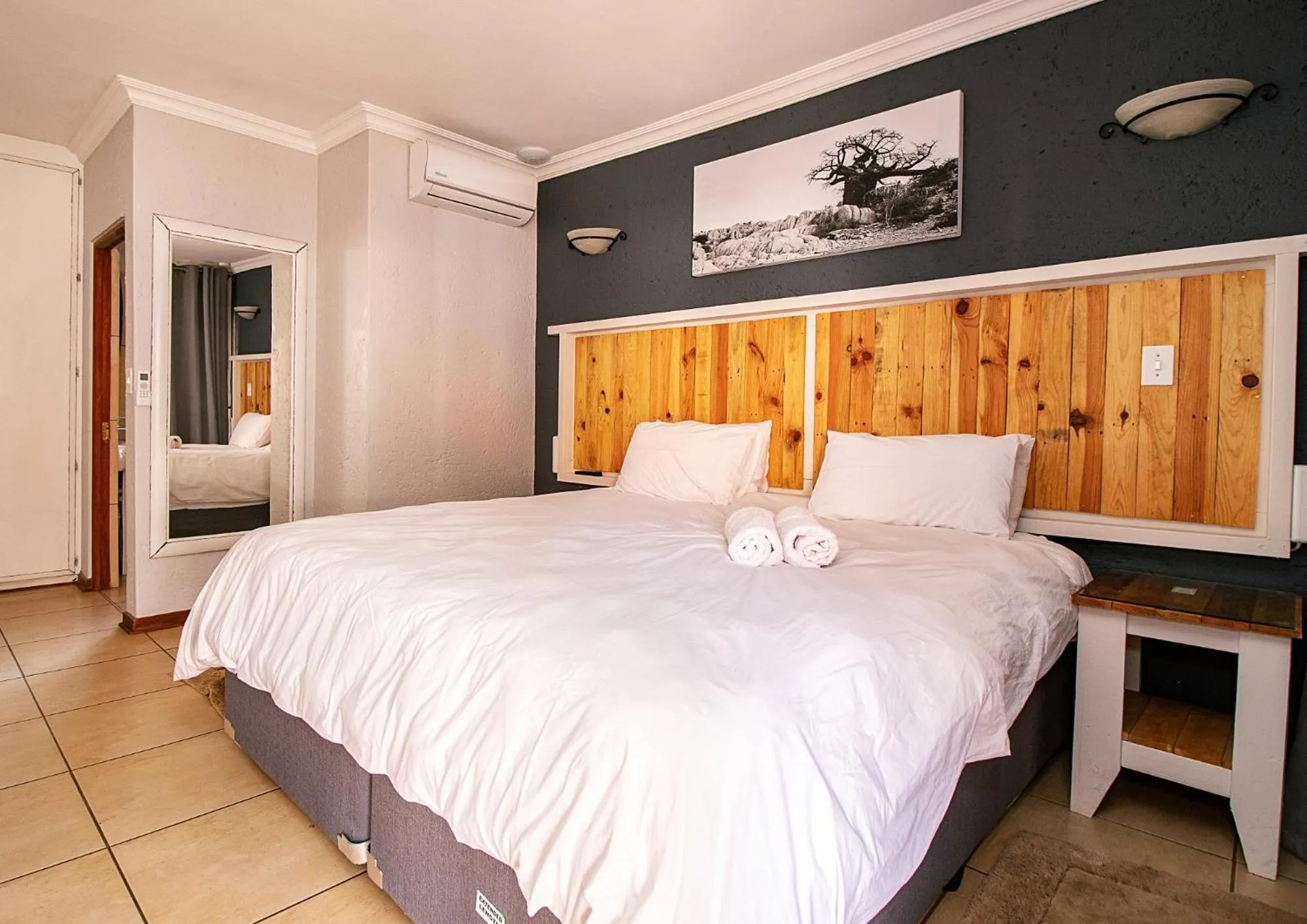 Bed in The Doors Inn