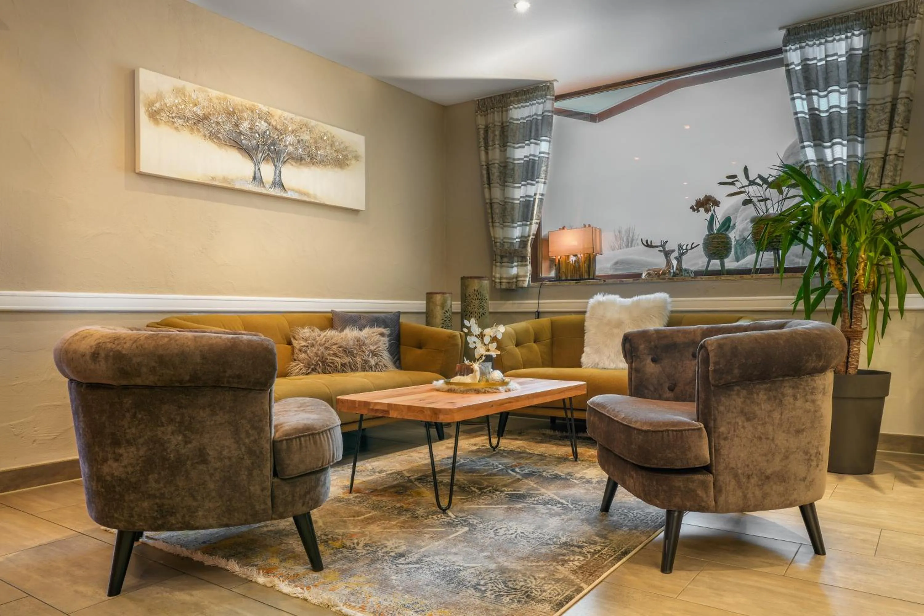 Lobby or reception in Landhotel Magdalenenhof GbR