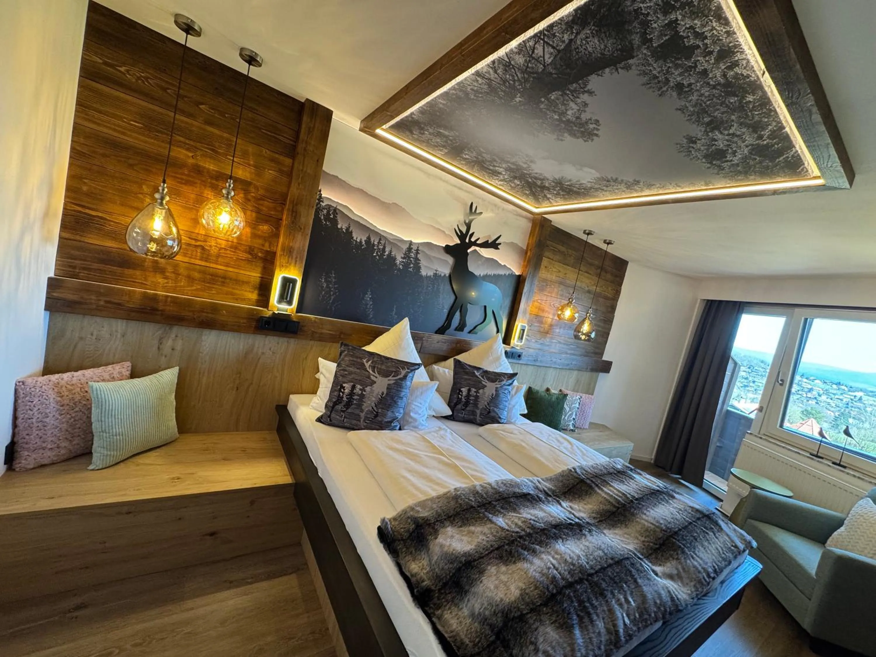 Bed in Landhotel Magdalenenhof GbR