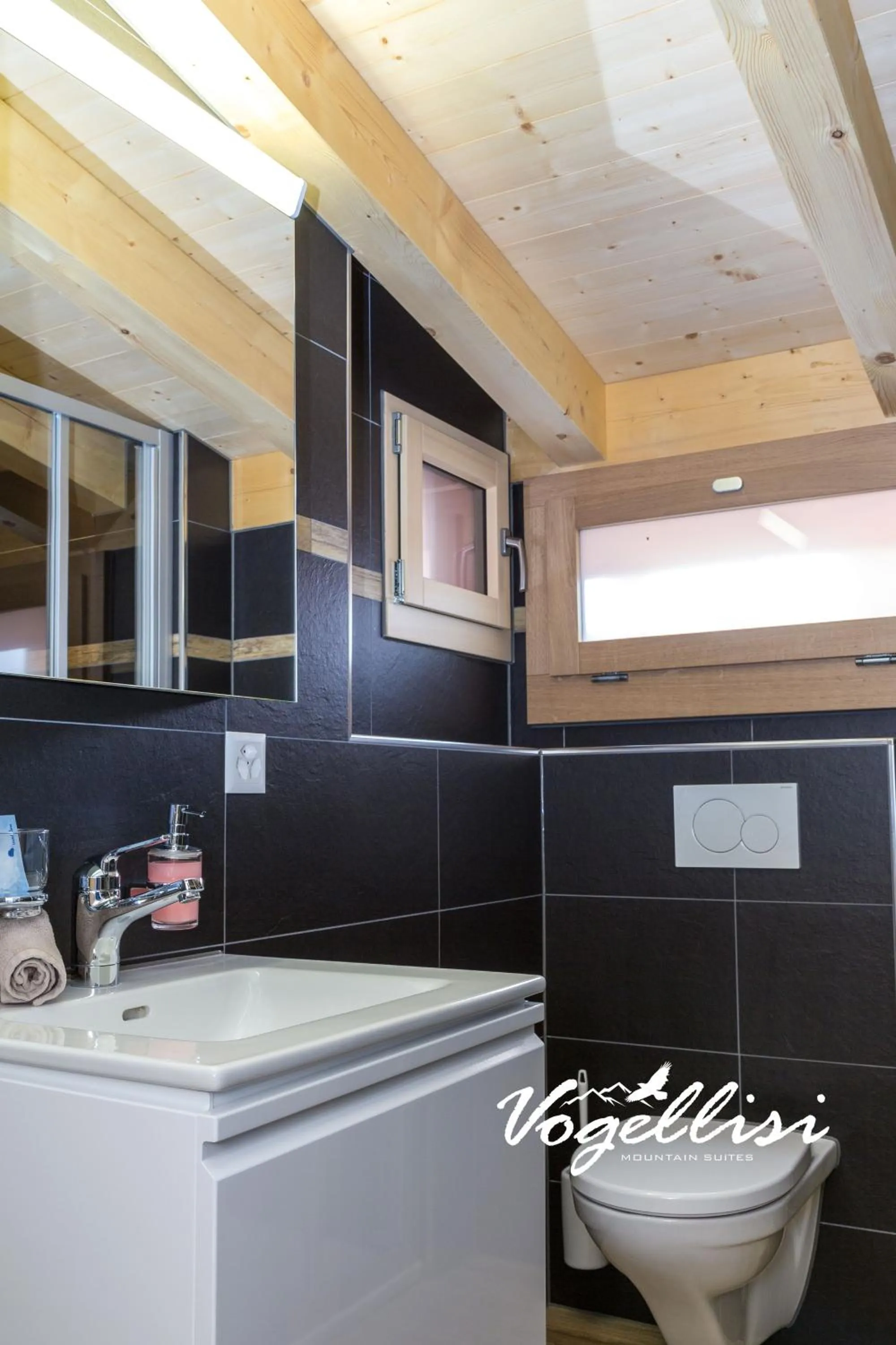 Toilet in Hotel Bären