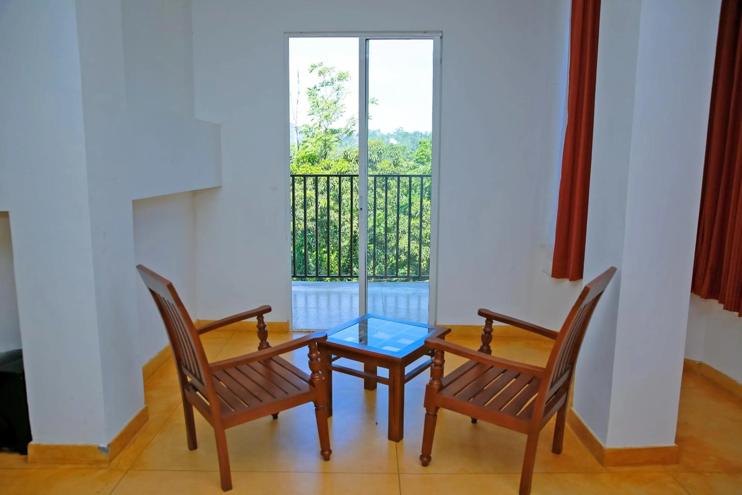 Seating area in Glenloch Tea Factory Hotel