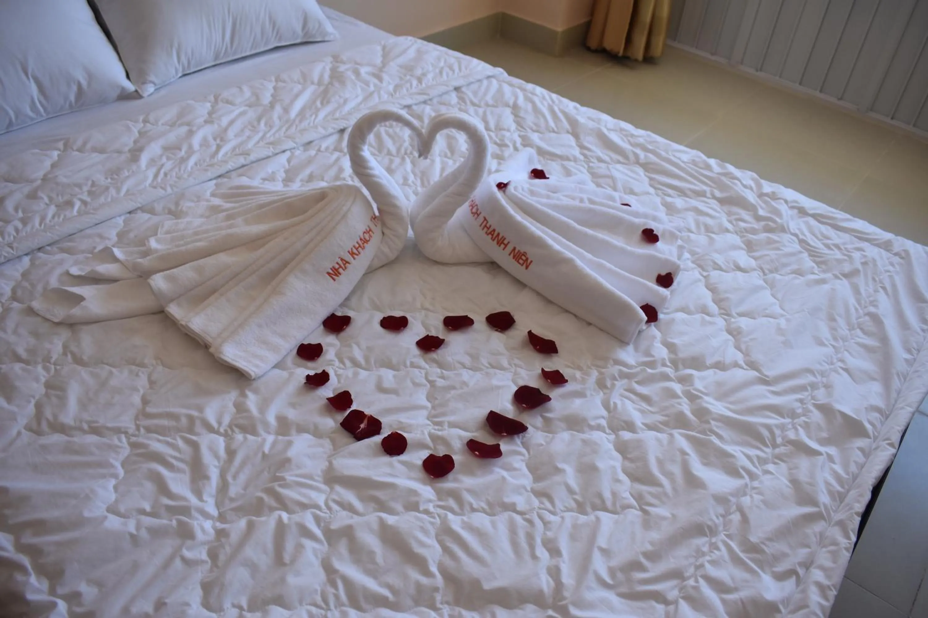 Bed in Thanh Nien Hotel - Vung Tau