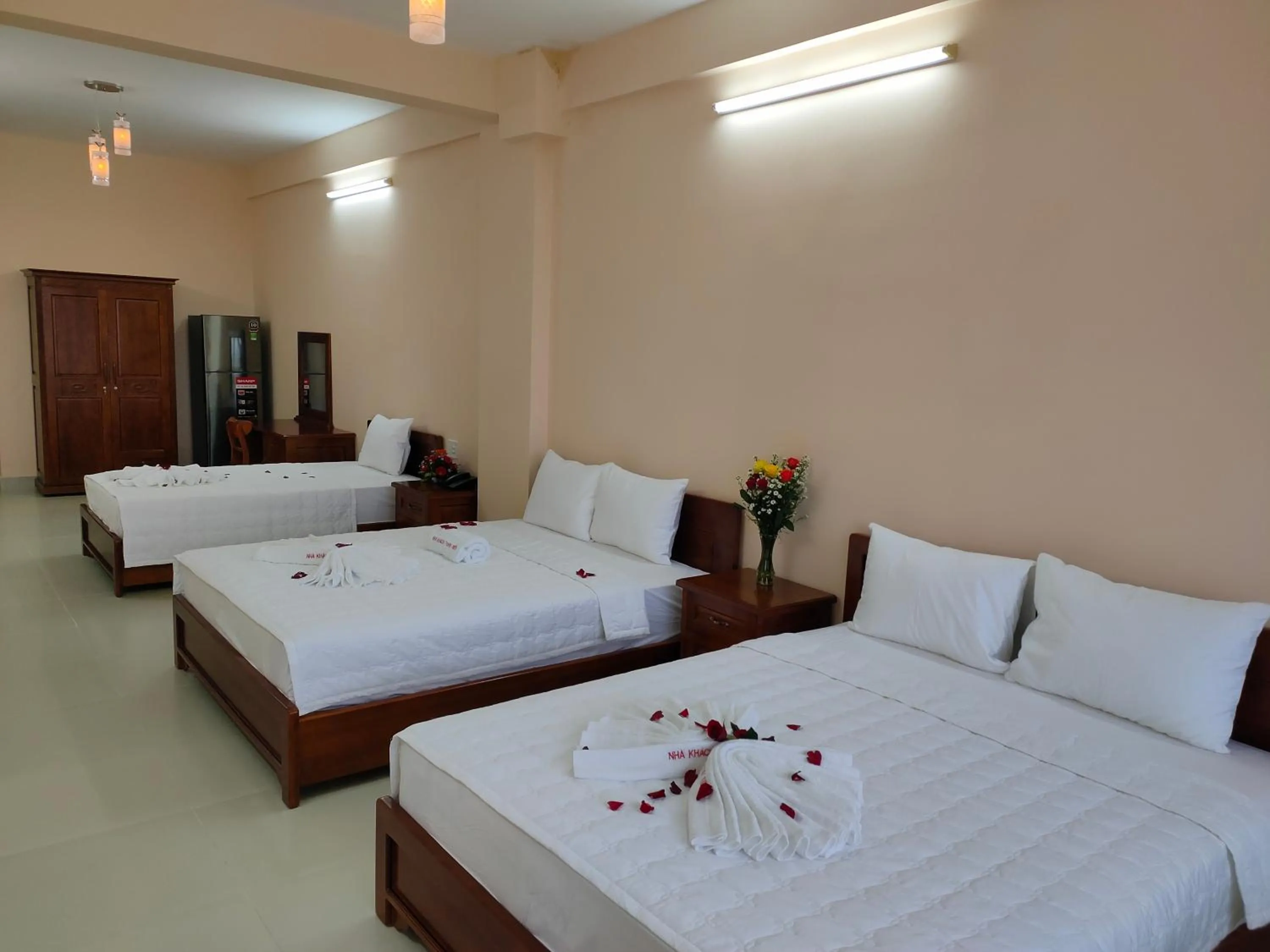Bed in Thanh Nien Hotel - Vung Tau