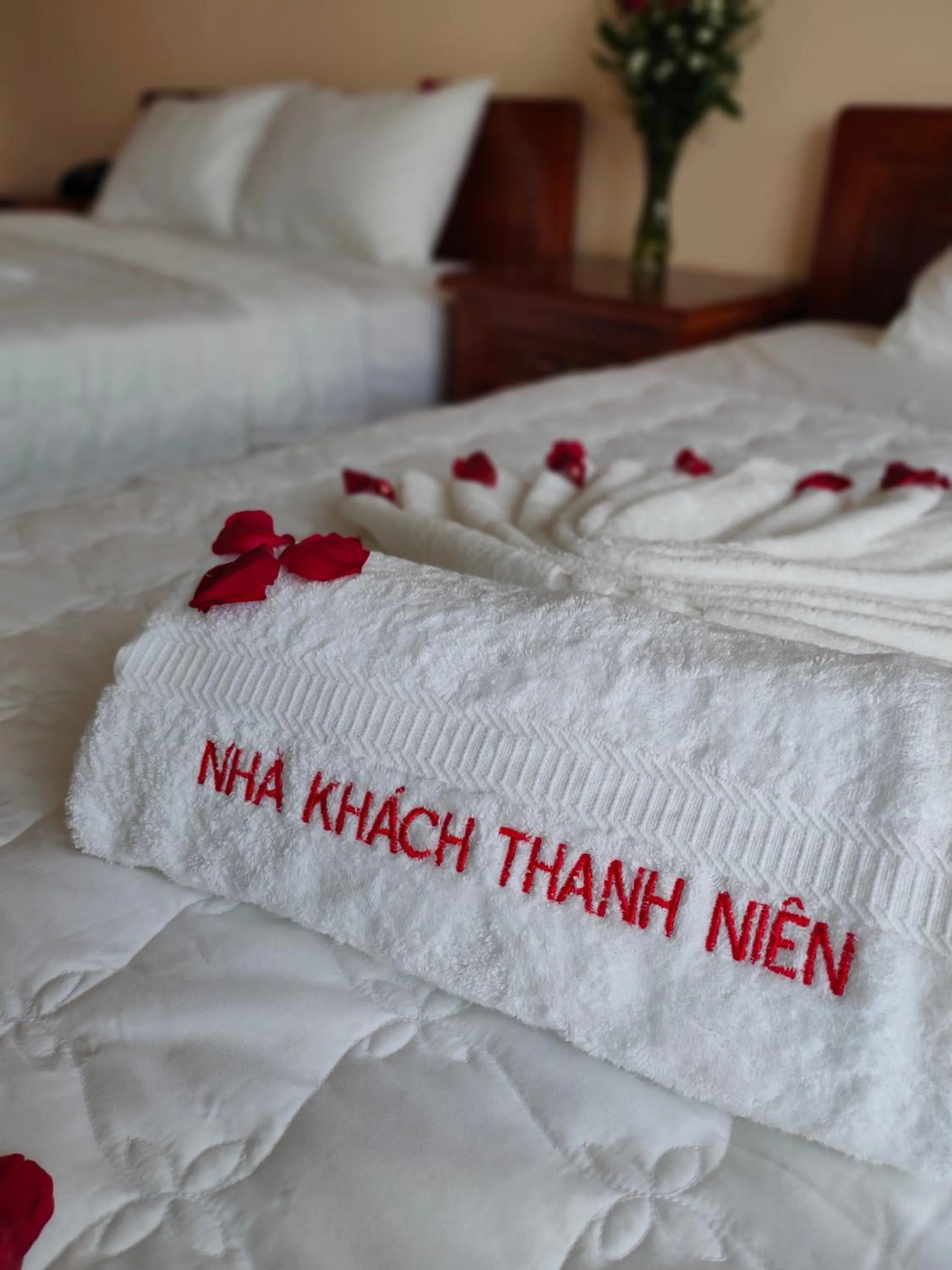Bed in Thanh Nien Hotel - Vung Tau