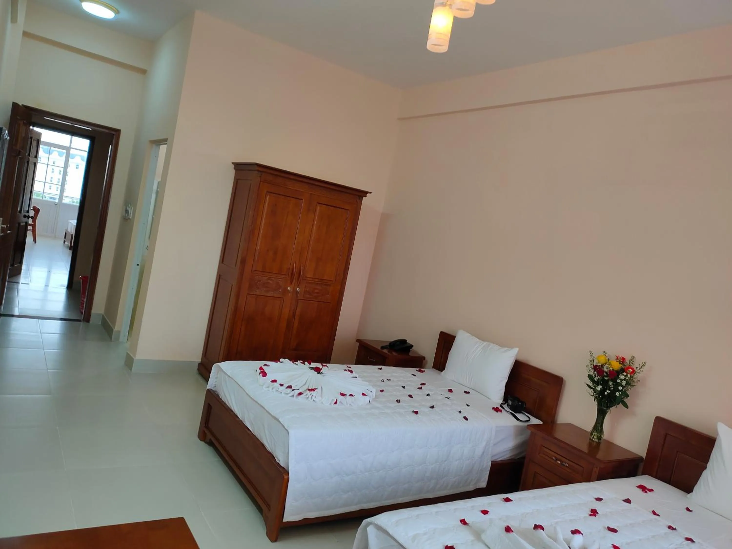 Bed in Thanh Nien Hotel - Vung Tau