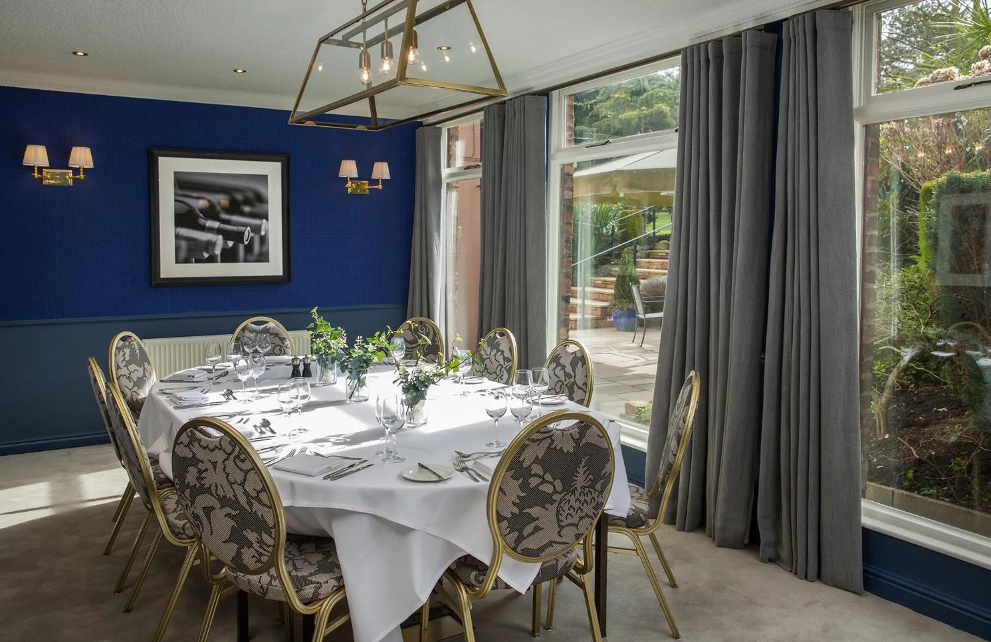 Dining area in Alderley Edge Hotel