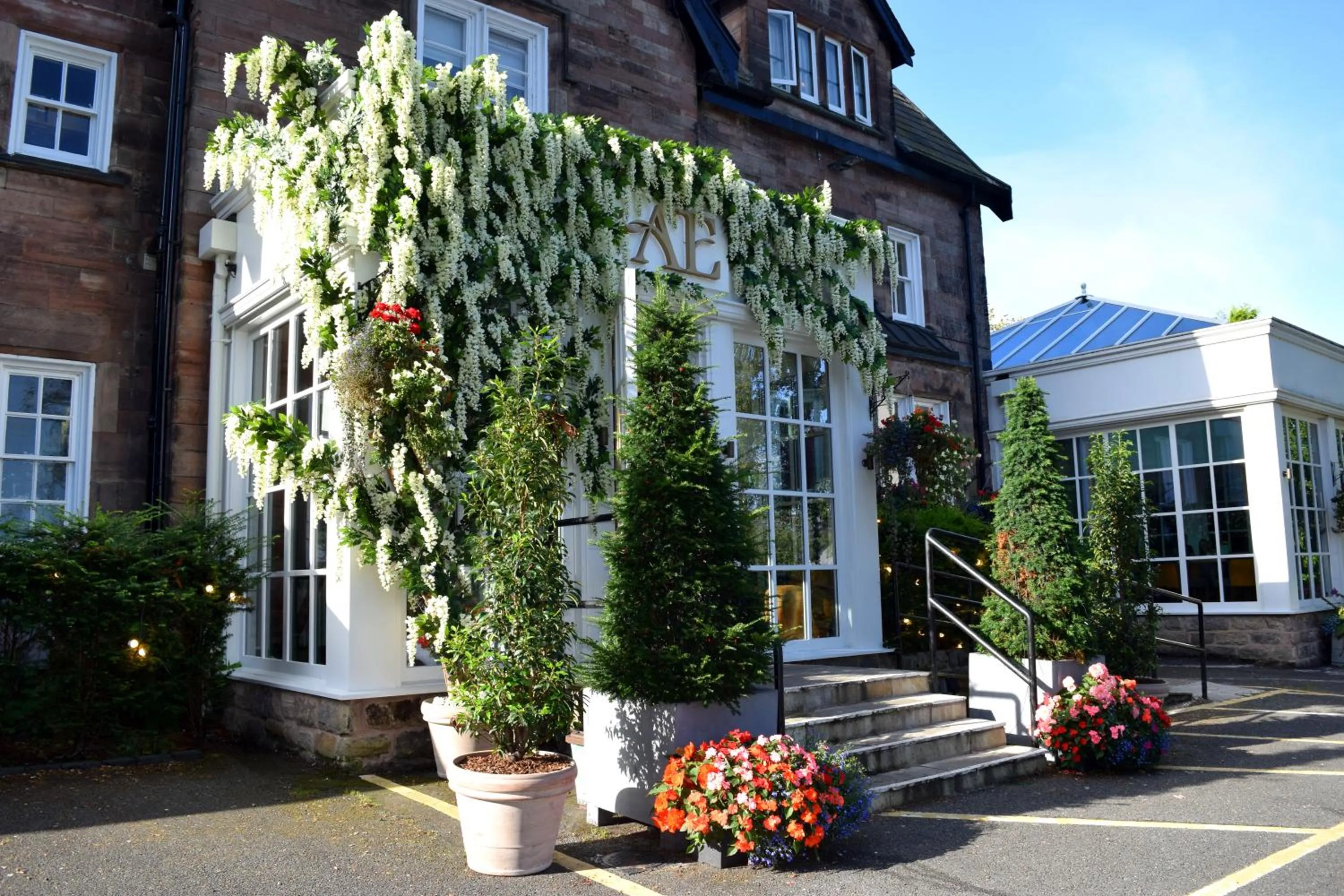 Property building in Alderley Edge Hotel