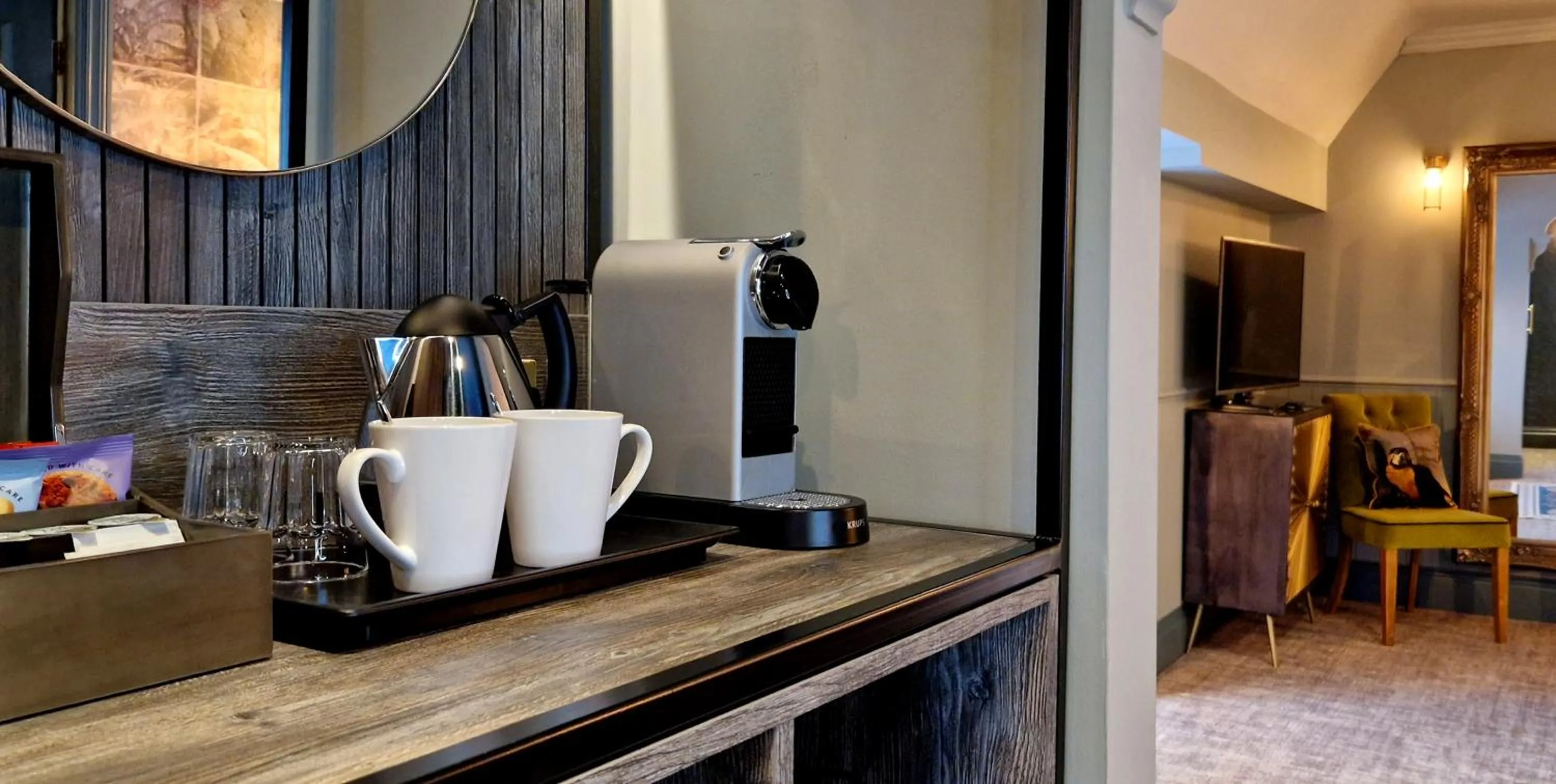 Coffee/tea facilities in Alderley Edge Hotel