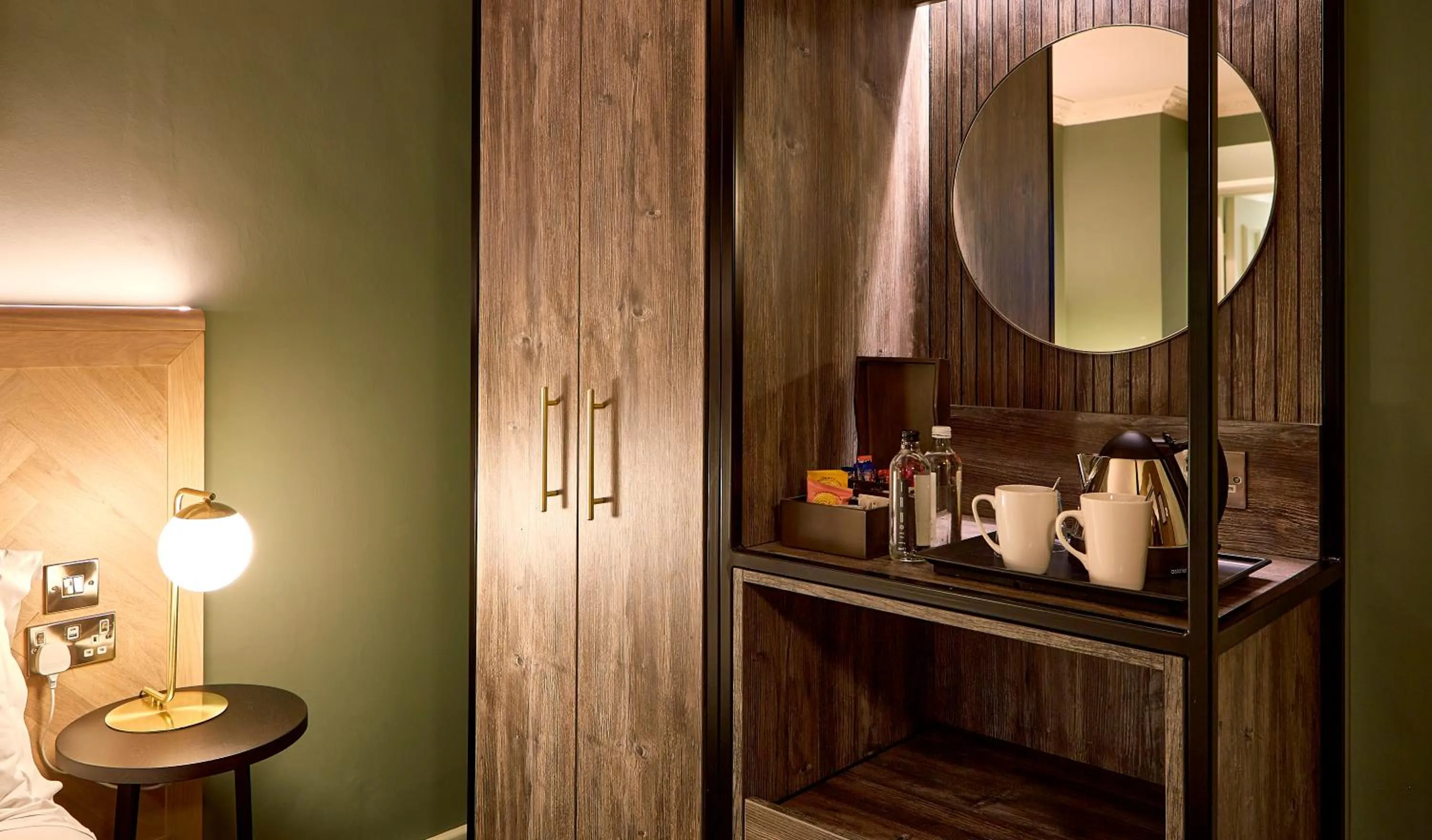 wardrobe in Alderley Edge Hotel