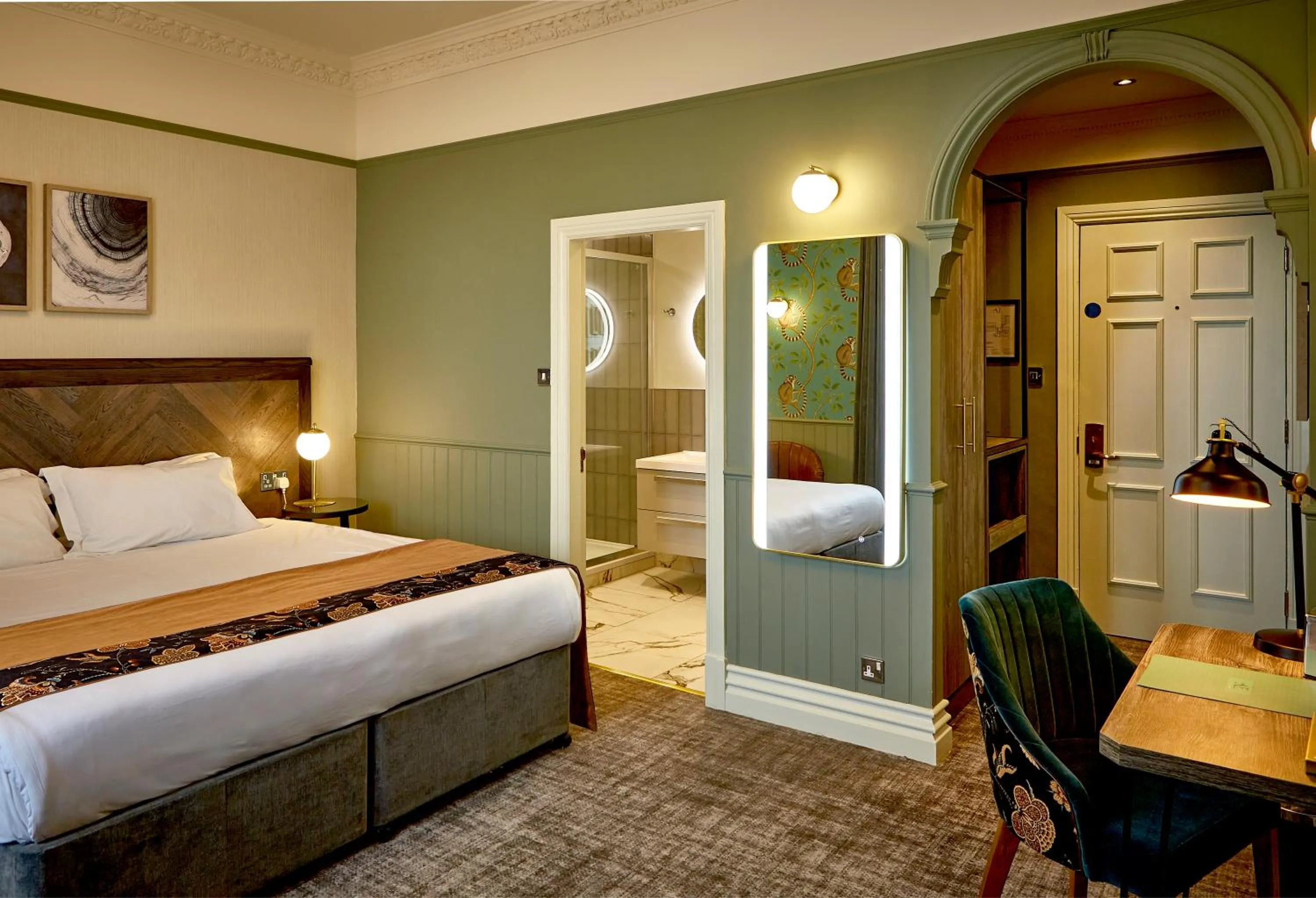 Bed in Alderley Edge Hotel