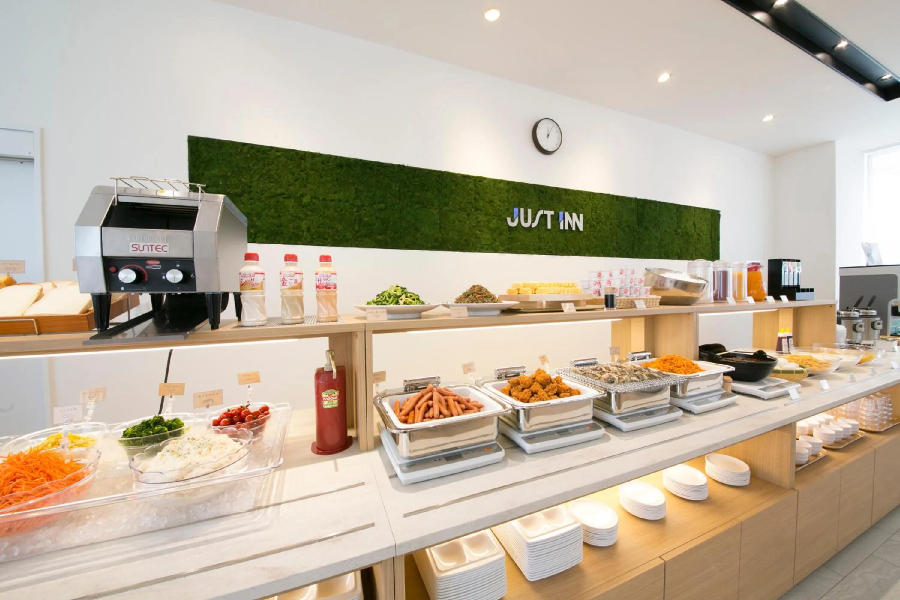 Buffet breakfast in Just Inn Premium Nagoya Station