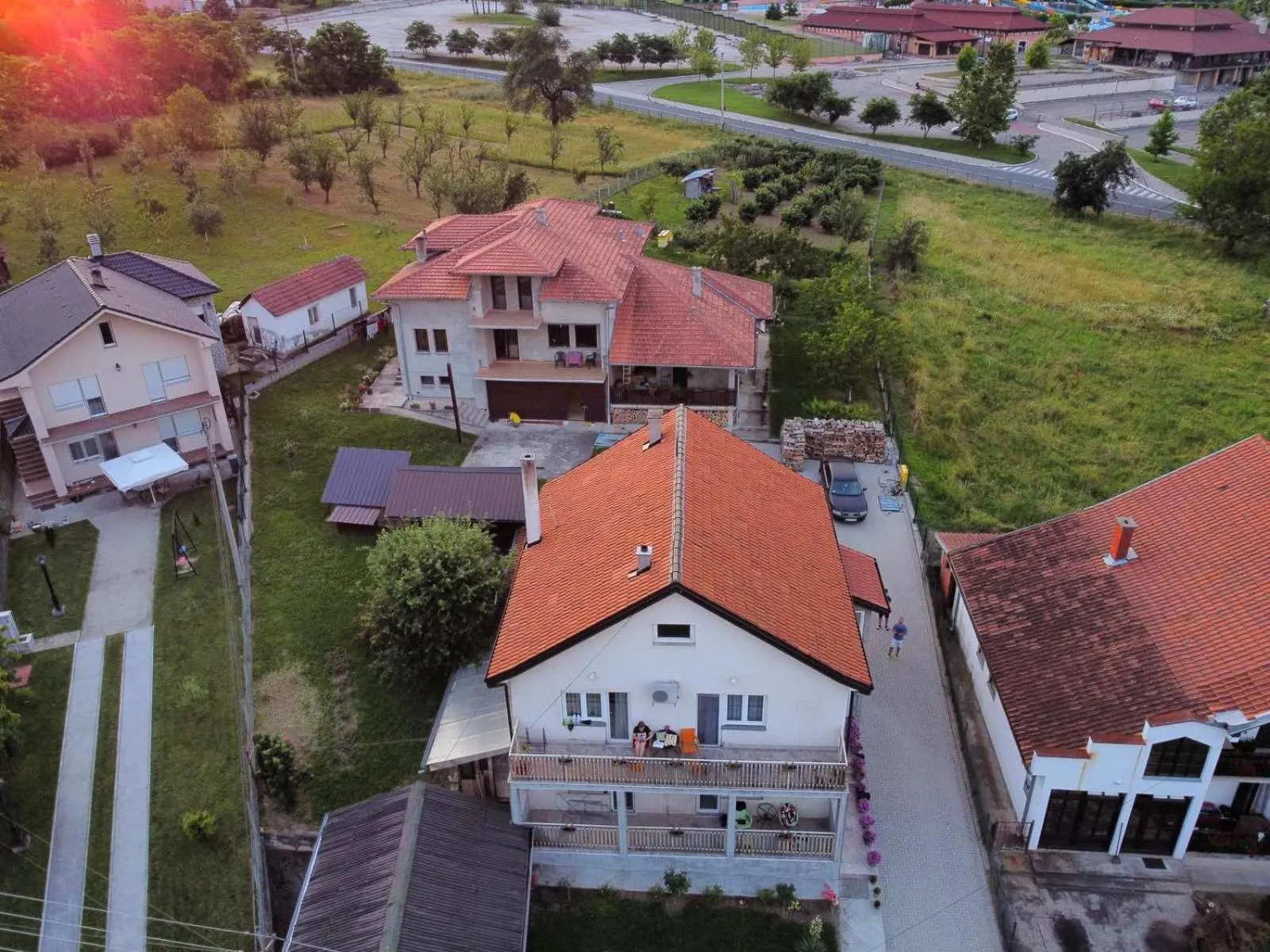 Bird's eye view in Djurdja Apartment