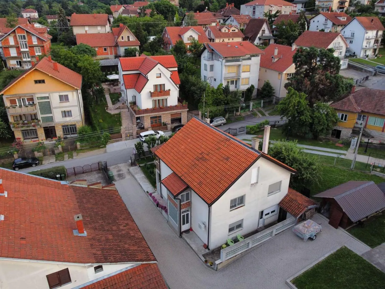 Bird's eye view in Djurdja Apartment