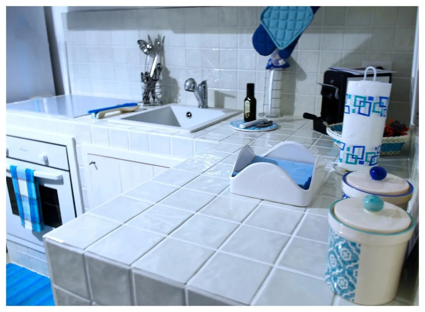 Kitchen or kitchenette in TorreBlu Residence