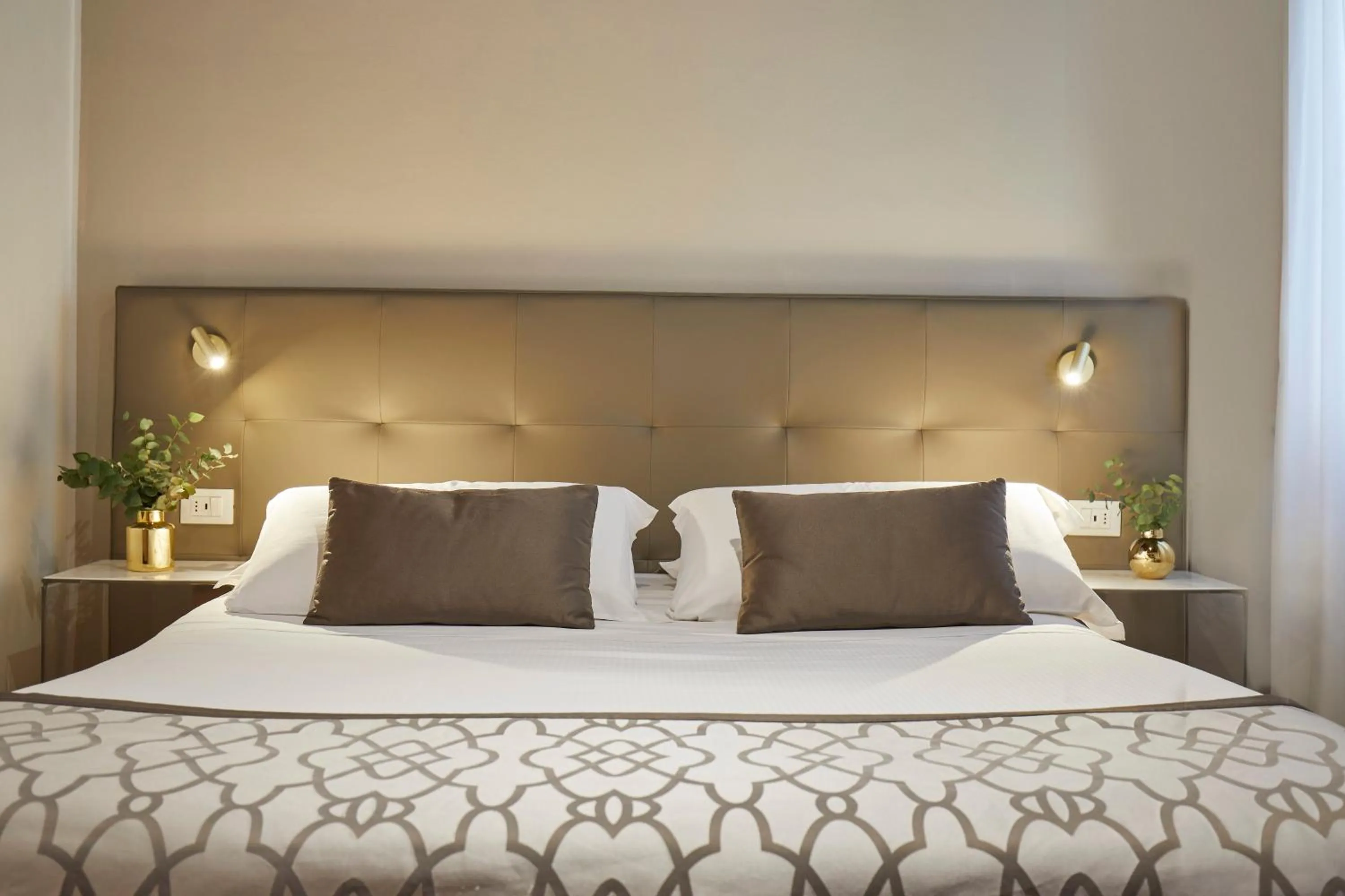 Bed in Sette Angeli Rooms