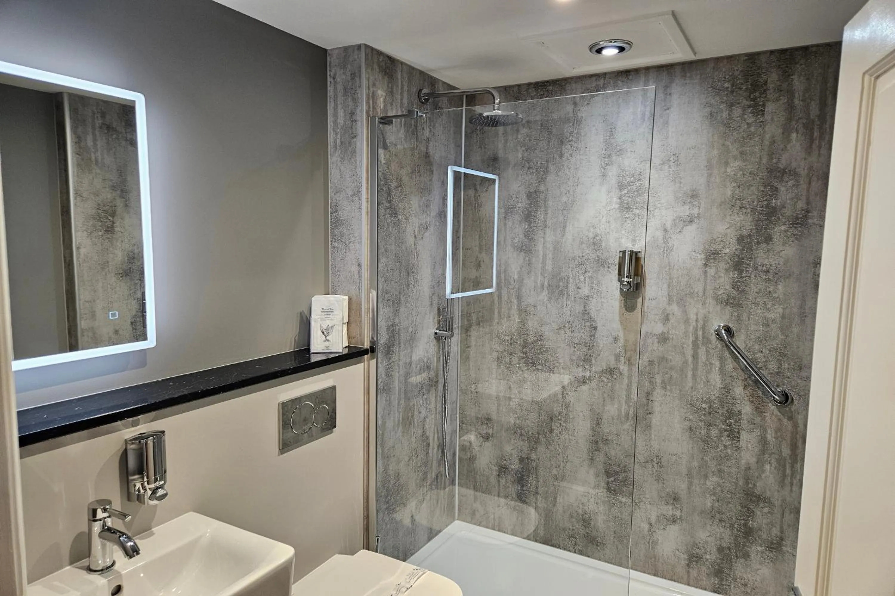 Shower in Brathay Lodge