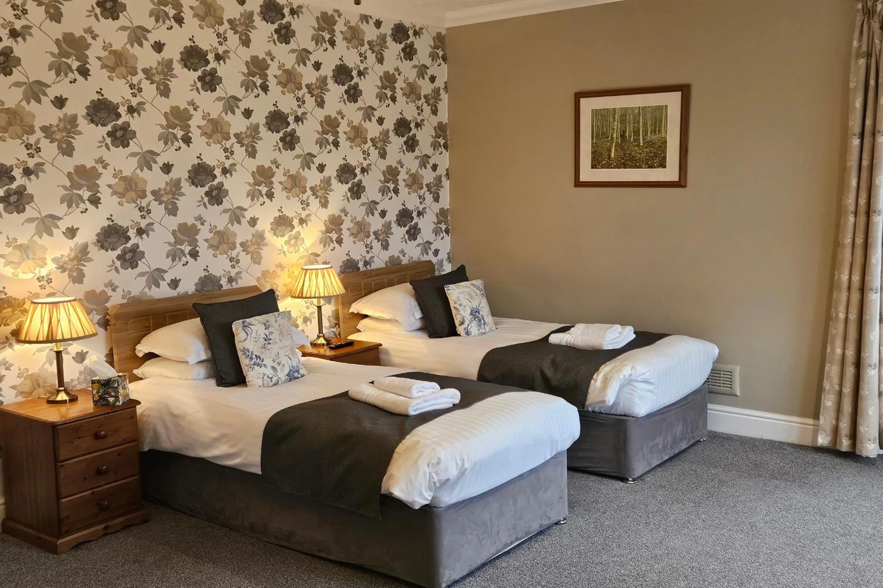 Bed in Brathay Lodge