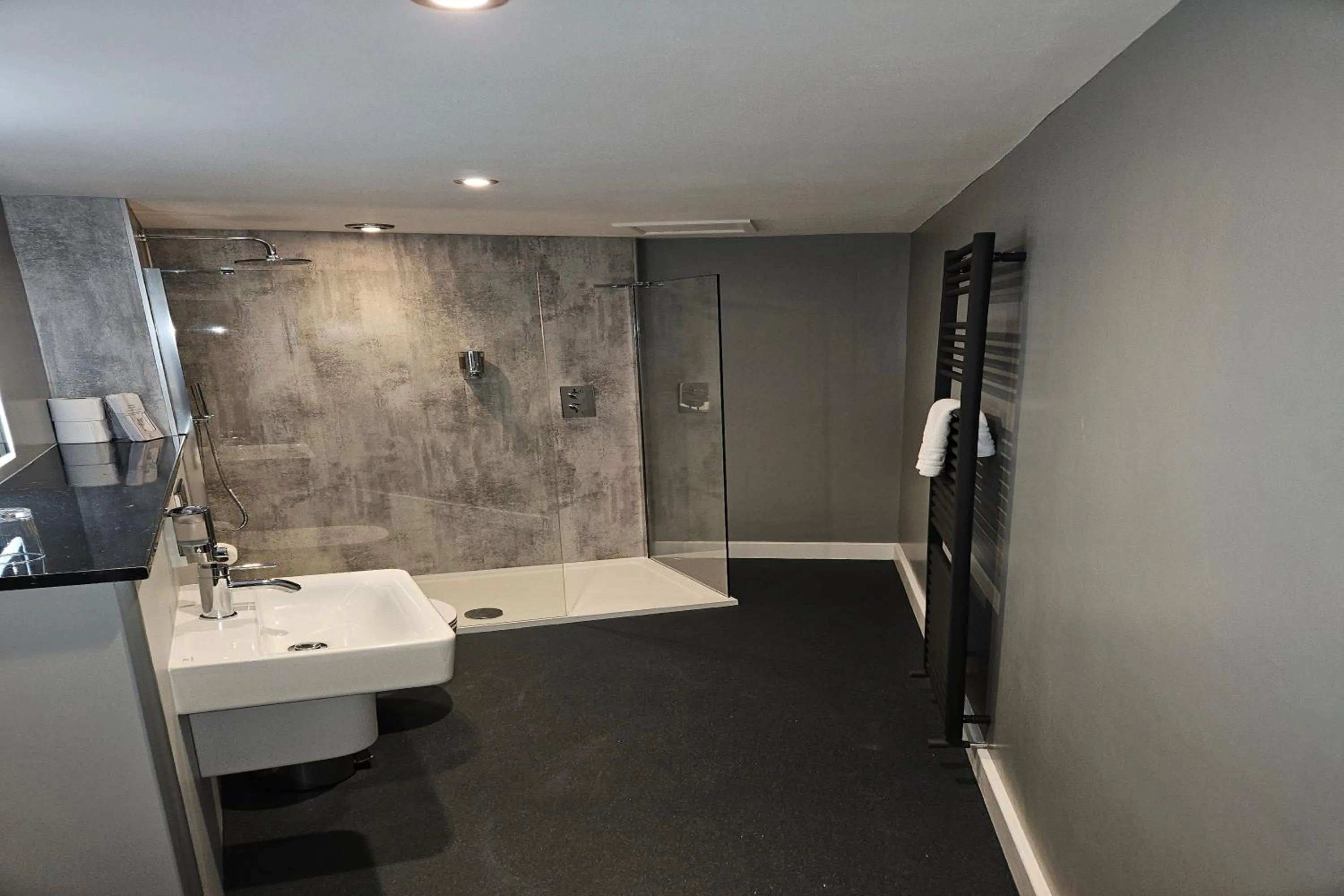 Shower in Brathay Lodge