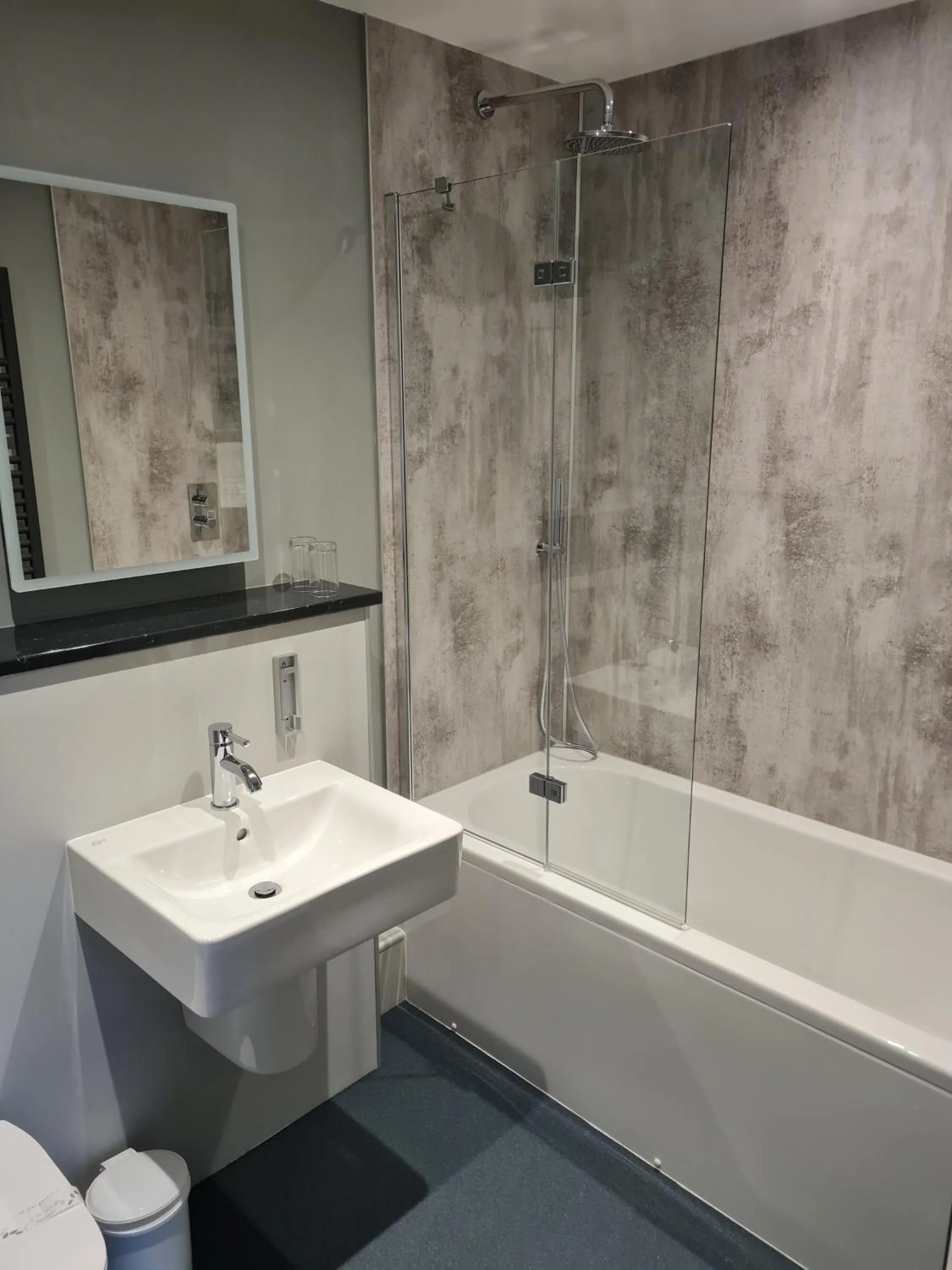 Shower in Brathay Lodge