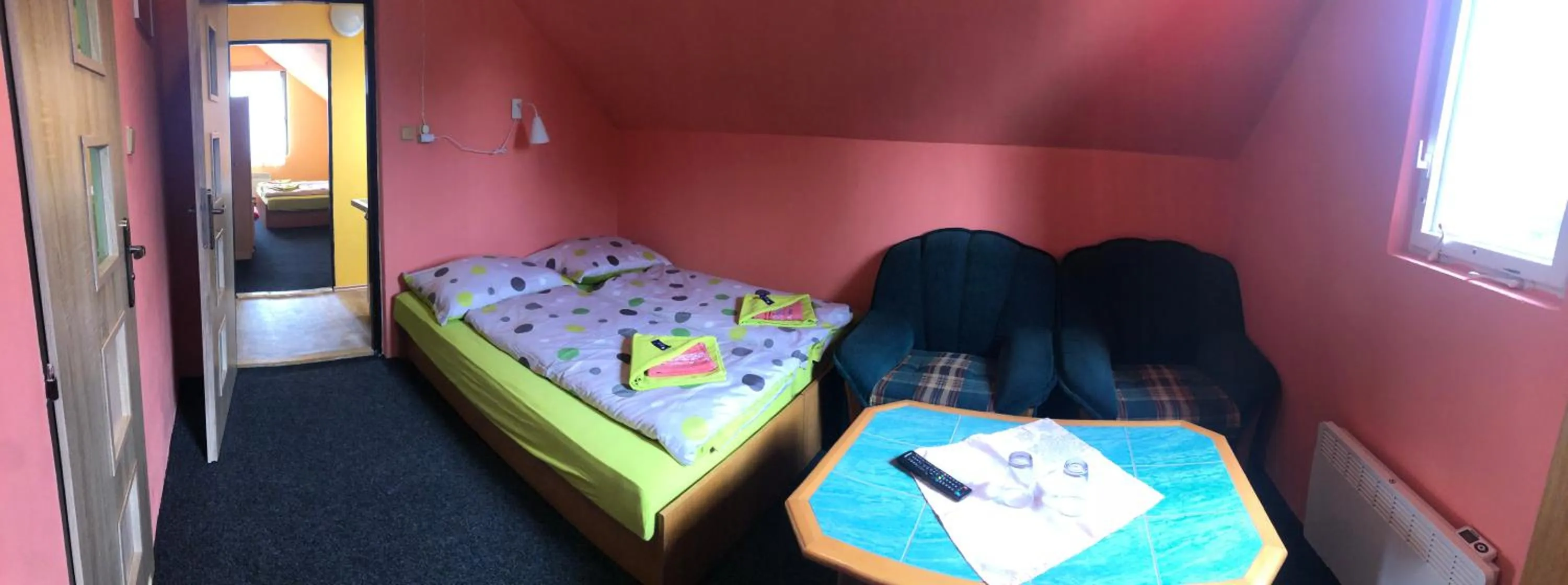 Photo of the whole room, Bed in Hotel Na Trojce