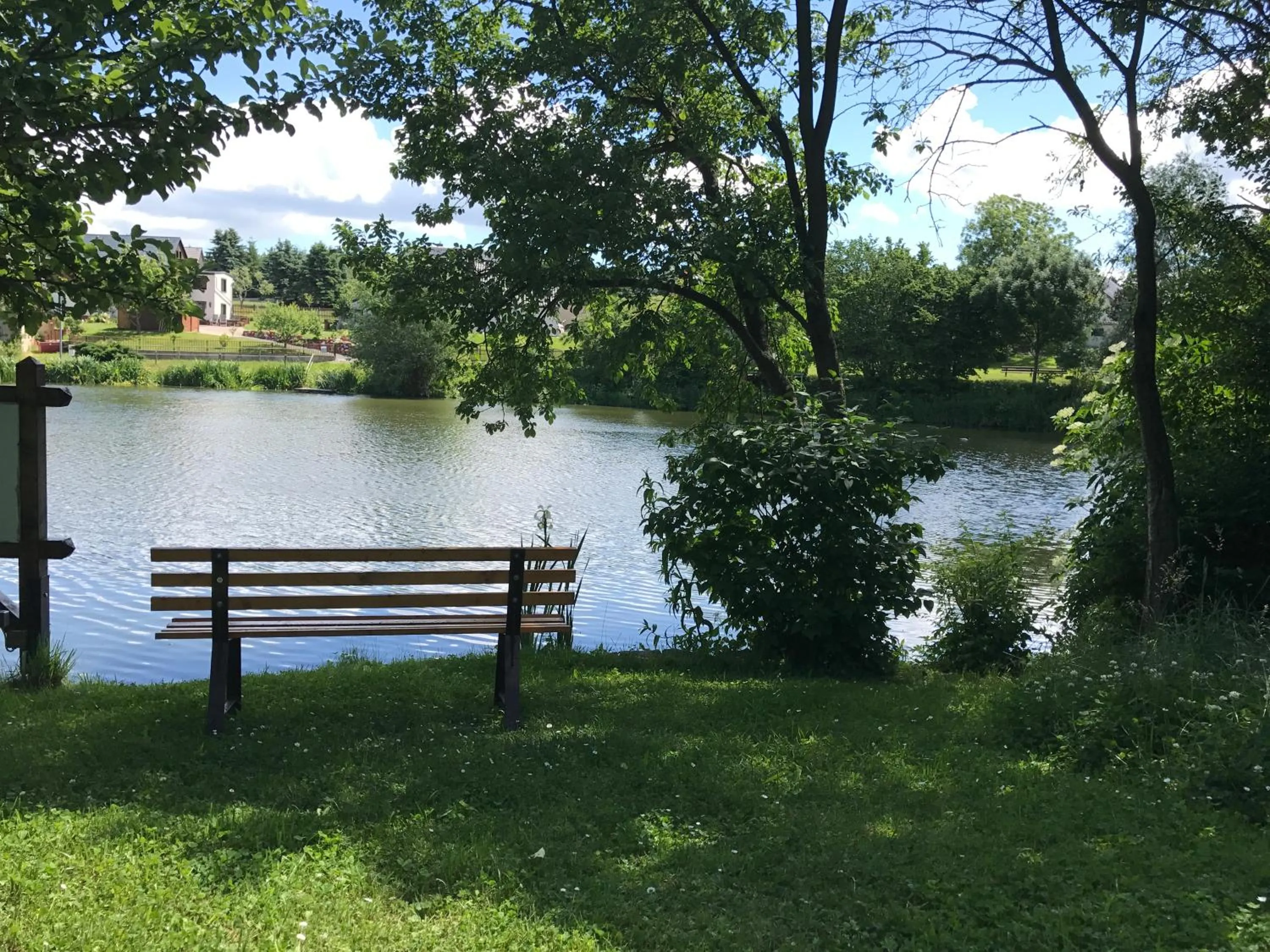 Lake view in Fischerhof