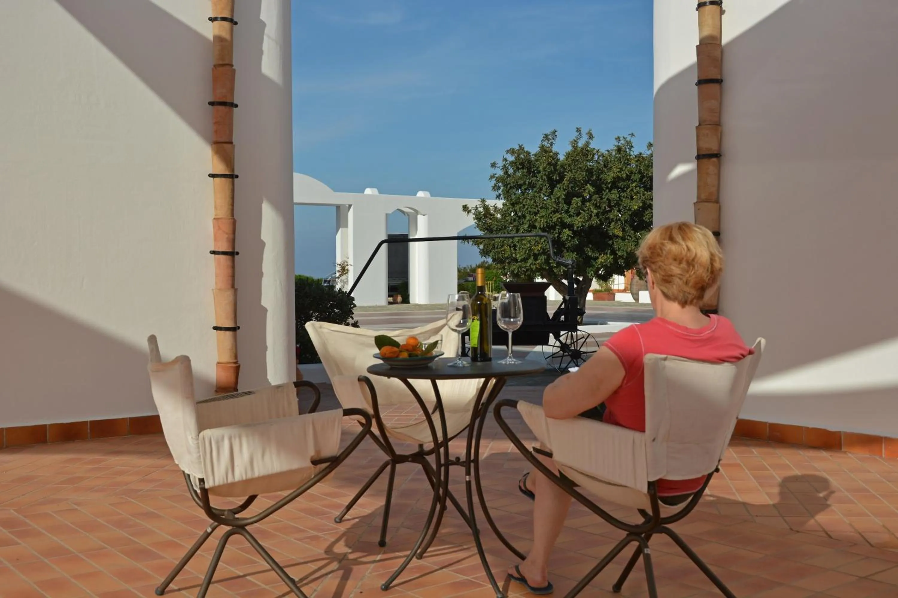 Patio in Tenute Plaia Agriturismo