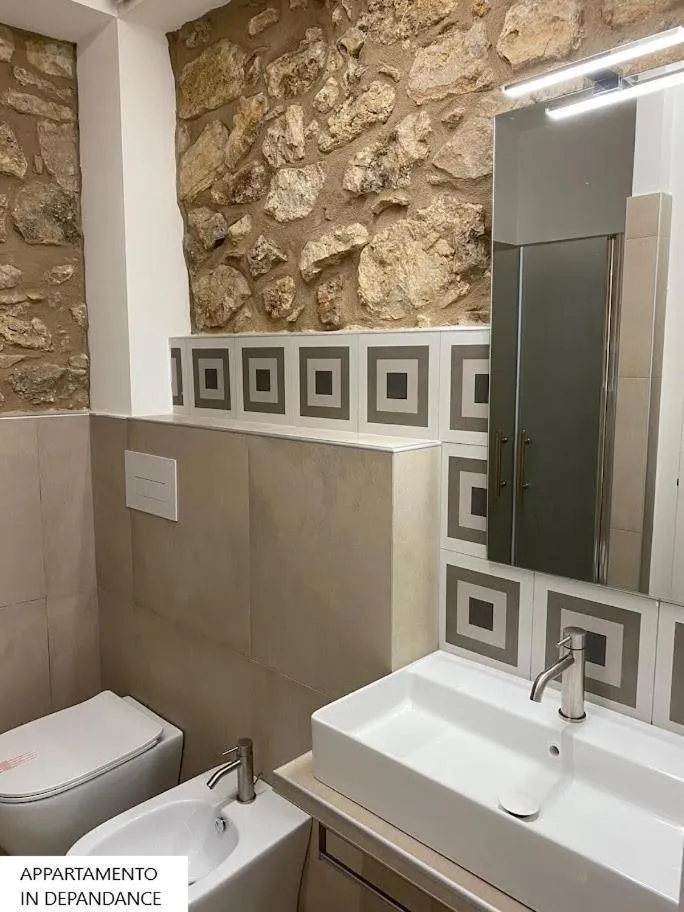 Shower in Tenute Plaia Agriturismo