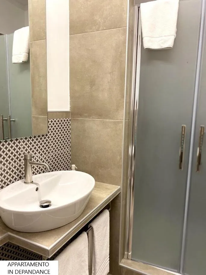 Shower in Tenute Plaia Agriturismo