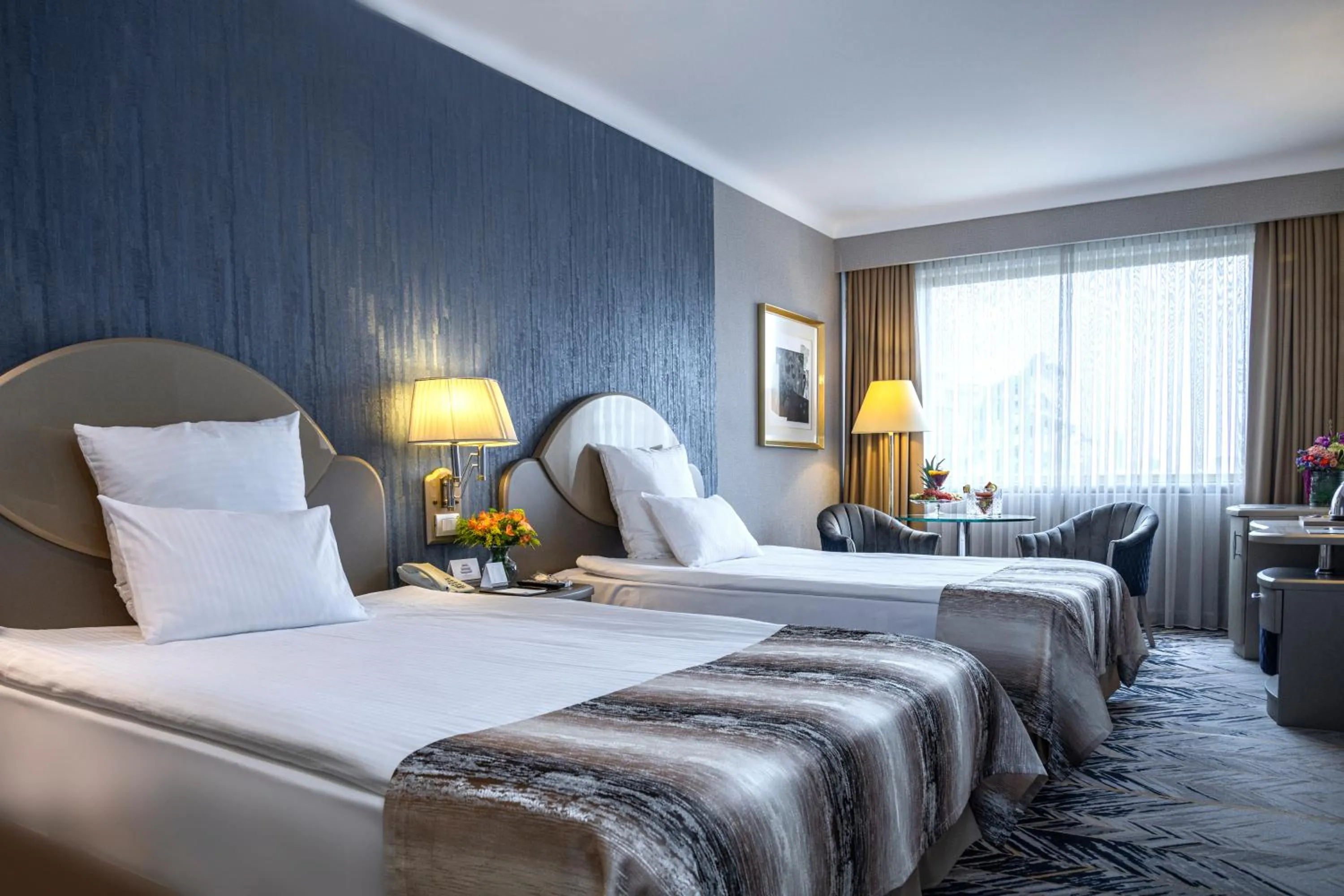 Bed in Altinel Ankara Hotel & Convention Center