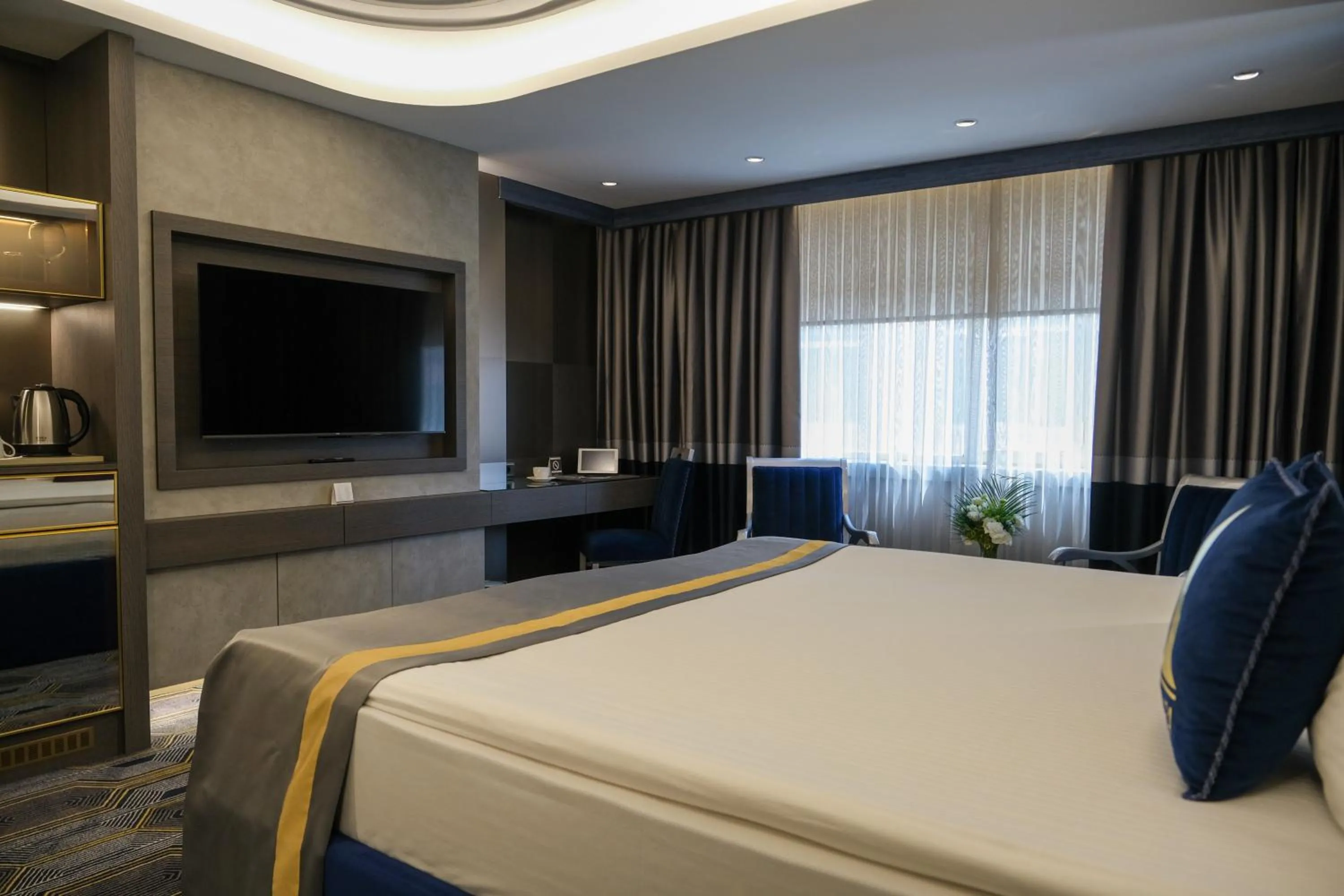 Bed in Altinel Ankara Hotel & Convention Center