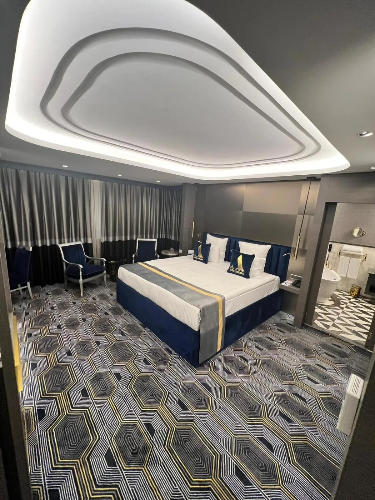 Bed in Altinel Ankara Hotel & Convention Center